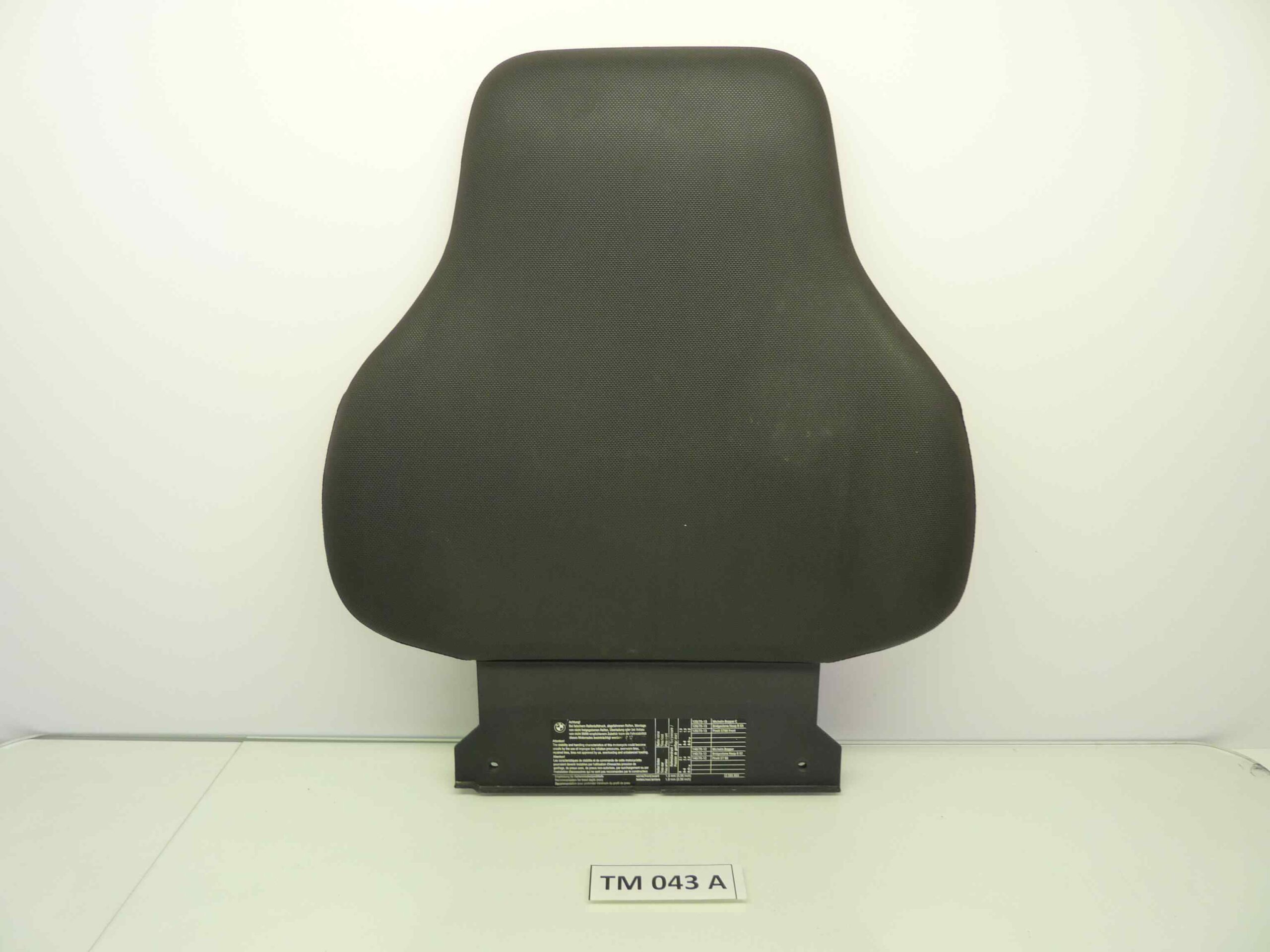 BMW C1 125 200 SCHIENALE POGGIA SCHIENA NERO USATO COD 52512328941