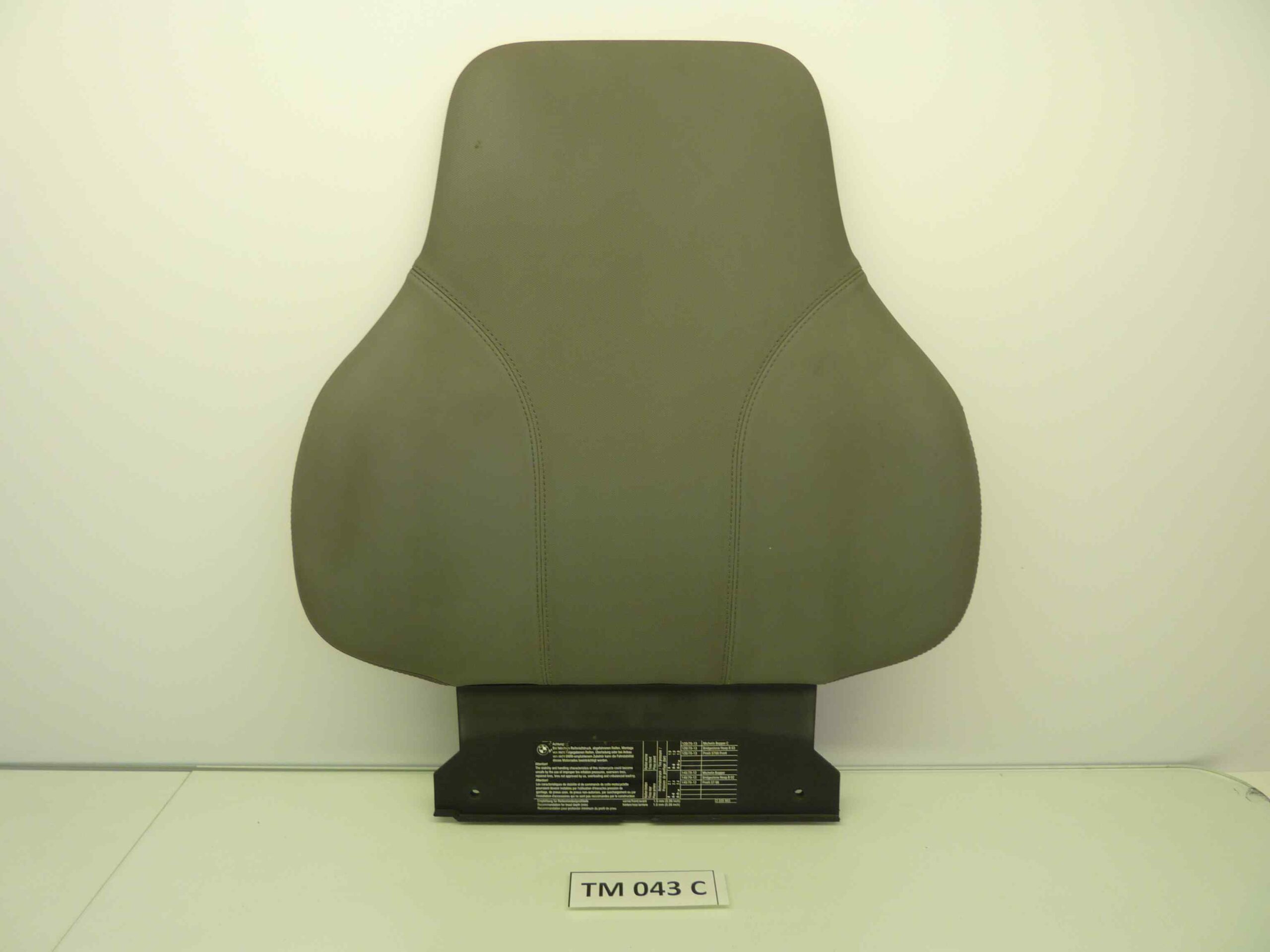 BMW C1 125 200 SCHIENALE POGGIA SCHIENA GRIGIO USATO COD 52512328941