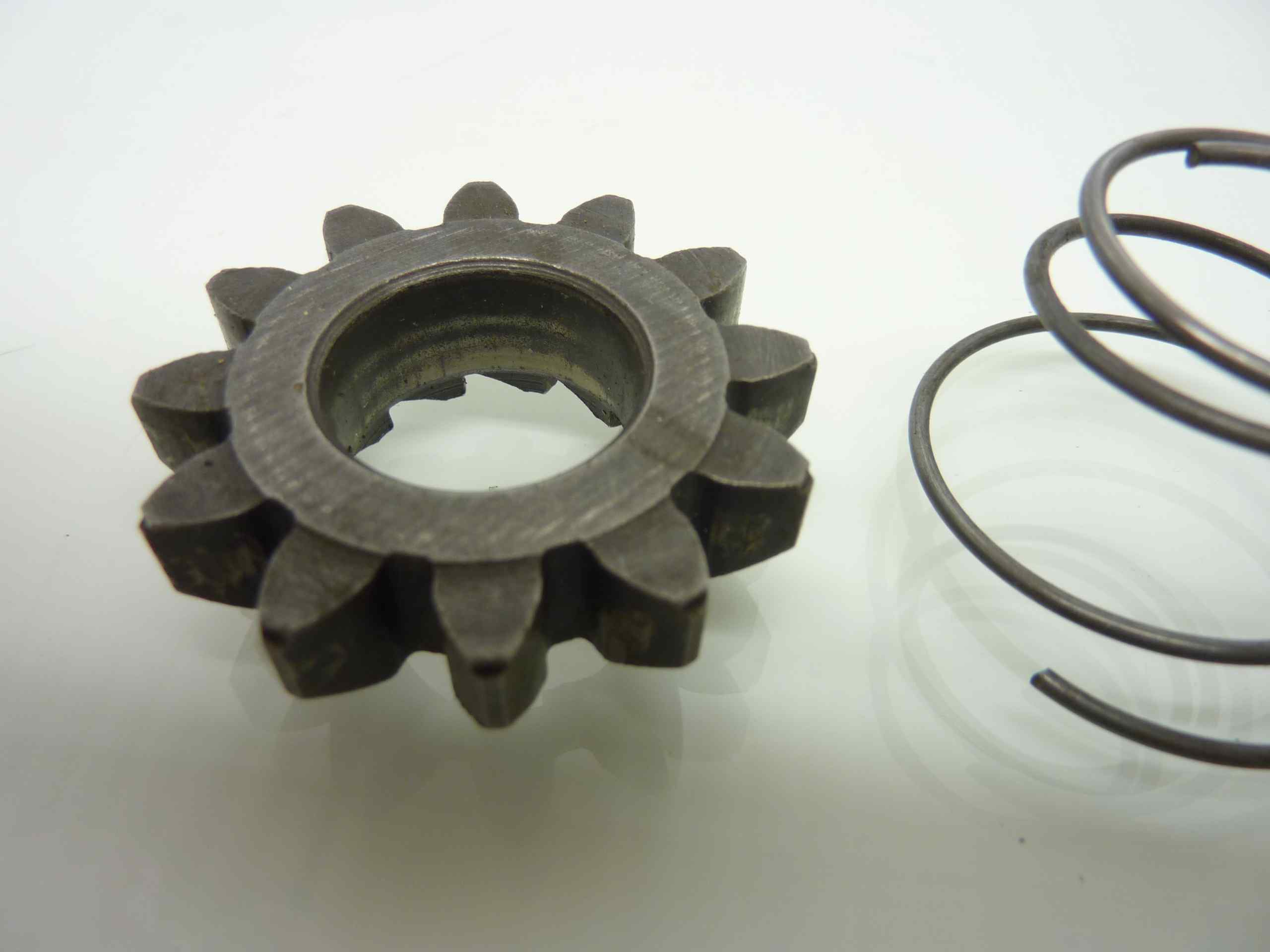 Piaggio VESPA 50 molla innesto rondella selettore dentato avviamento accensione - immagine 3
