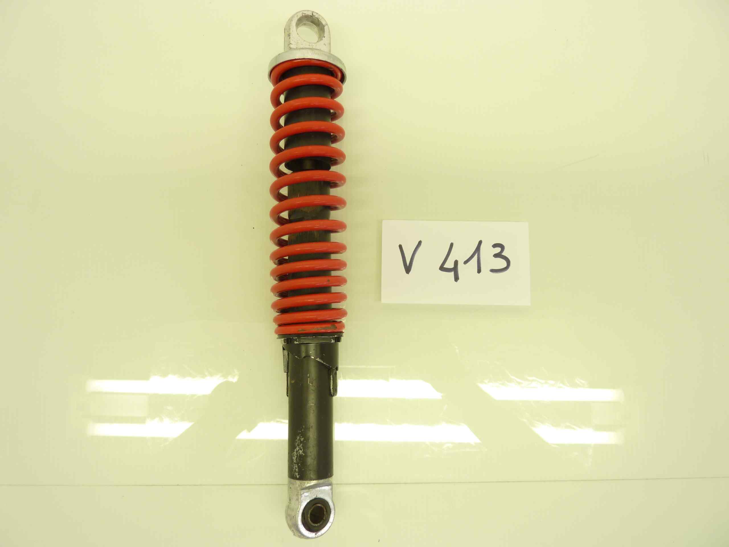ammortizzatore posteriore moto epoca rosso int fori 31,5 mm