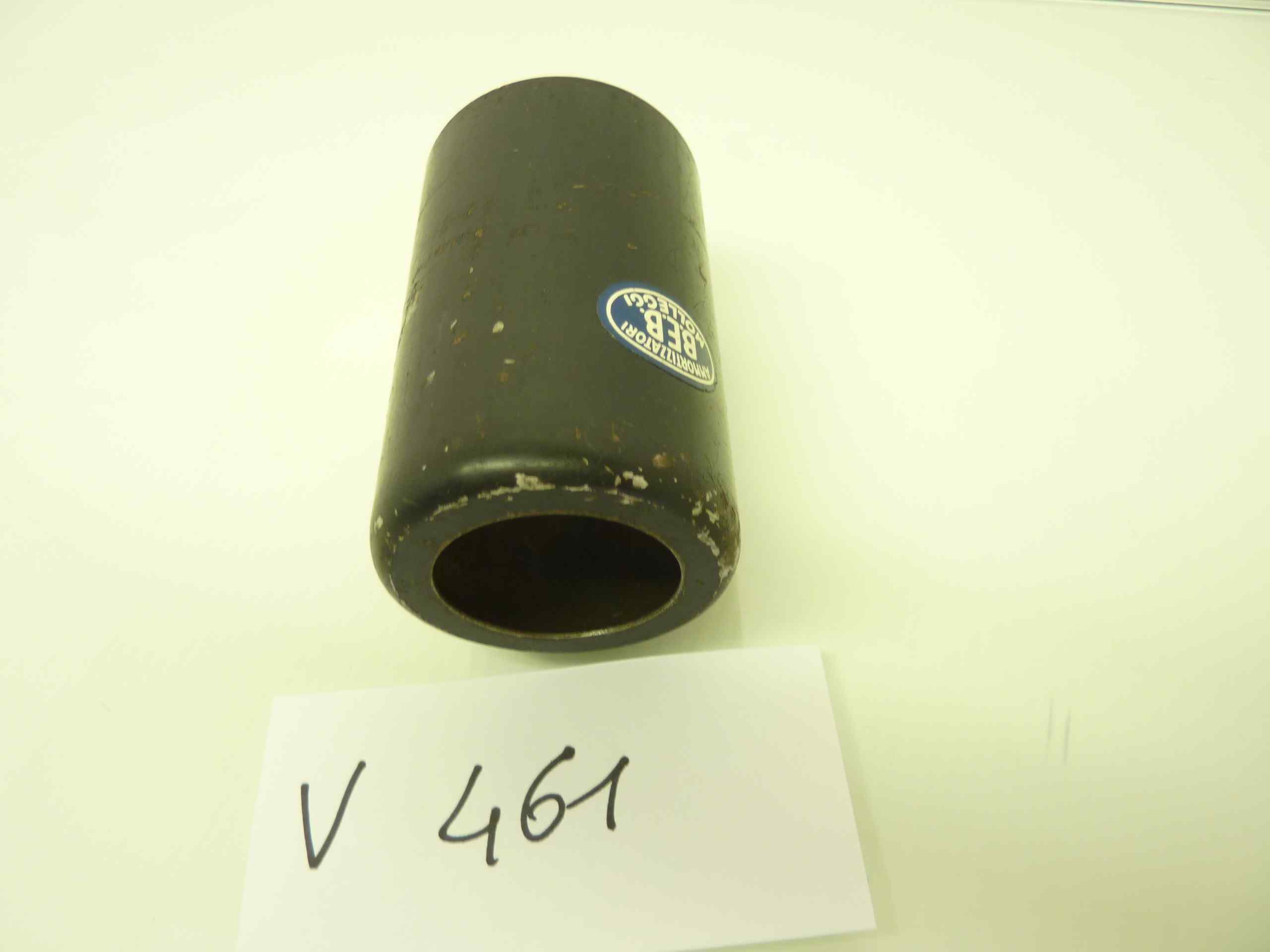 coperchio ammortizzatore BEB molleggi moto auto epoca nero alt 99 diam est 63 foro superiore 41 mm - immagine 2