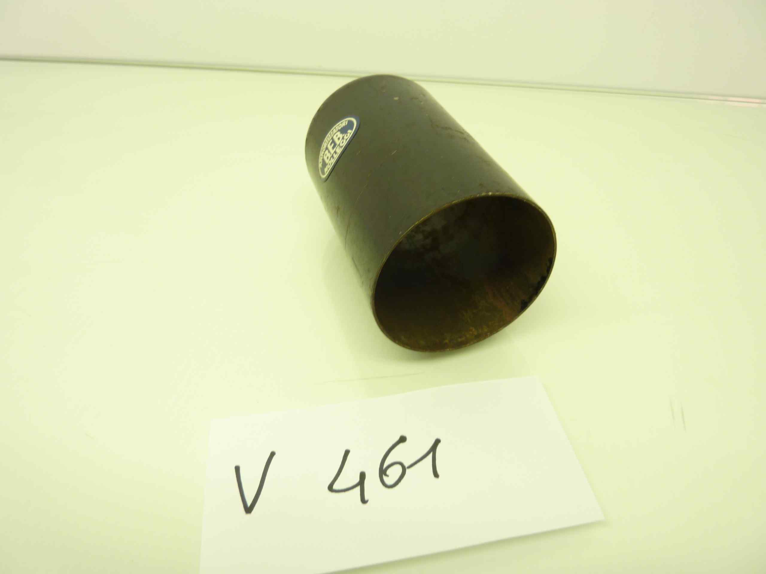 coperchio ammortizzatore BEB molleggi moto auto epoca nero alt 99 diam est 63 foro superiore 41 mm - immagine 3