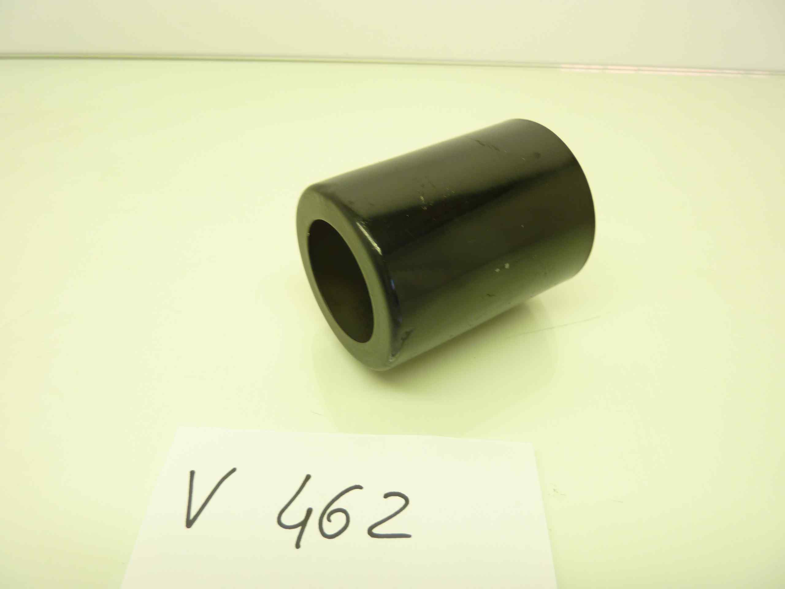 coperchio ammortizzatore moto auto epoca nero alt 80 diam est 62 foro superiore 41 mm - immagine 3