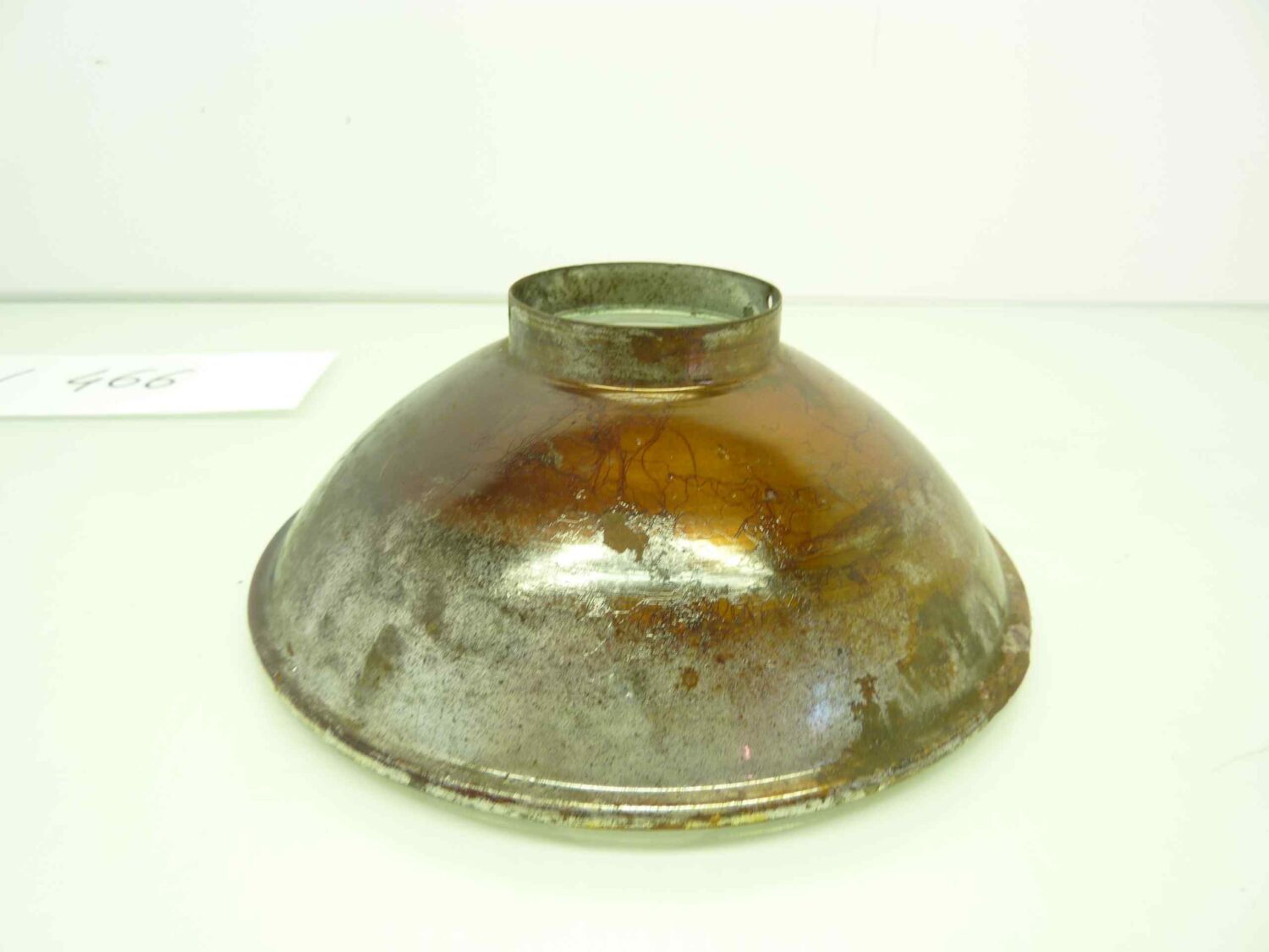 parabola cromata faro moto ciclomotore epoca diam esterno 140 mm - immagine 2