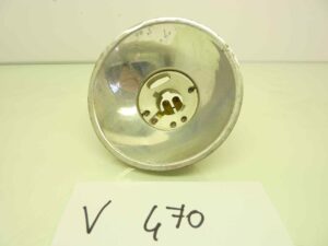 parabola cromata faro moto ciclomotore epoca diam esterno 102 mm