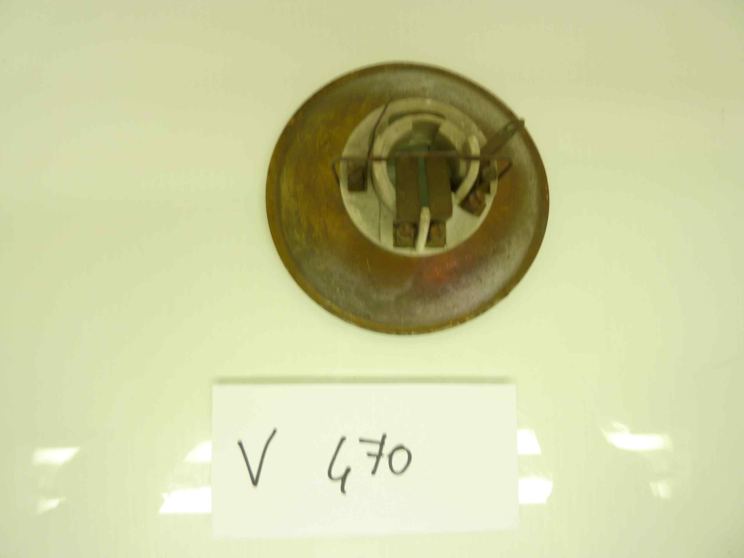 parabola cromata faro moto ciclomotore epoca diam esterno 102 mm - immagine 3