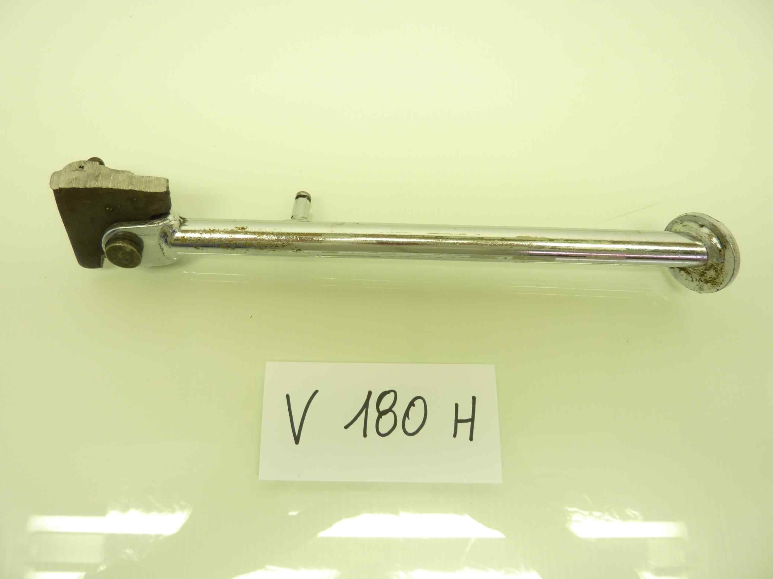 Cavalletto cromato moto epoca - immagine 3