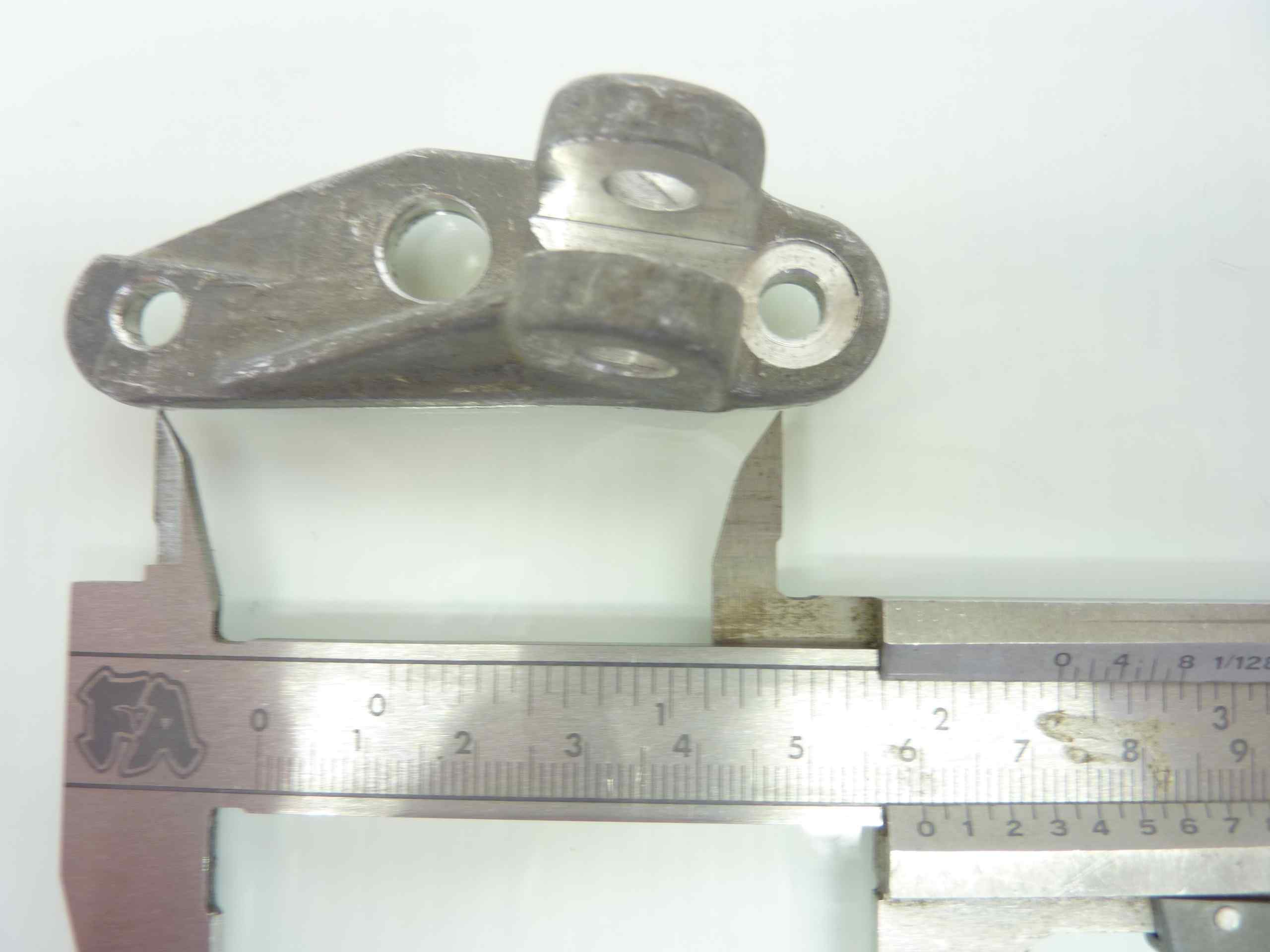 Supporto staffa leva asta frizione motore moto ciclomotore epoca - immagine 4