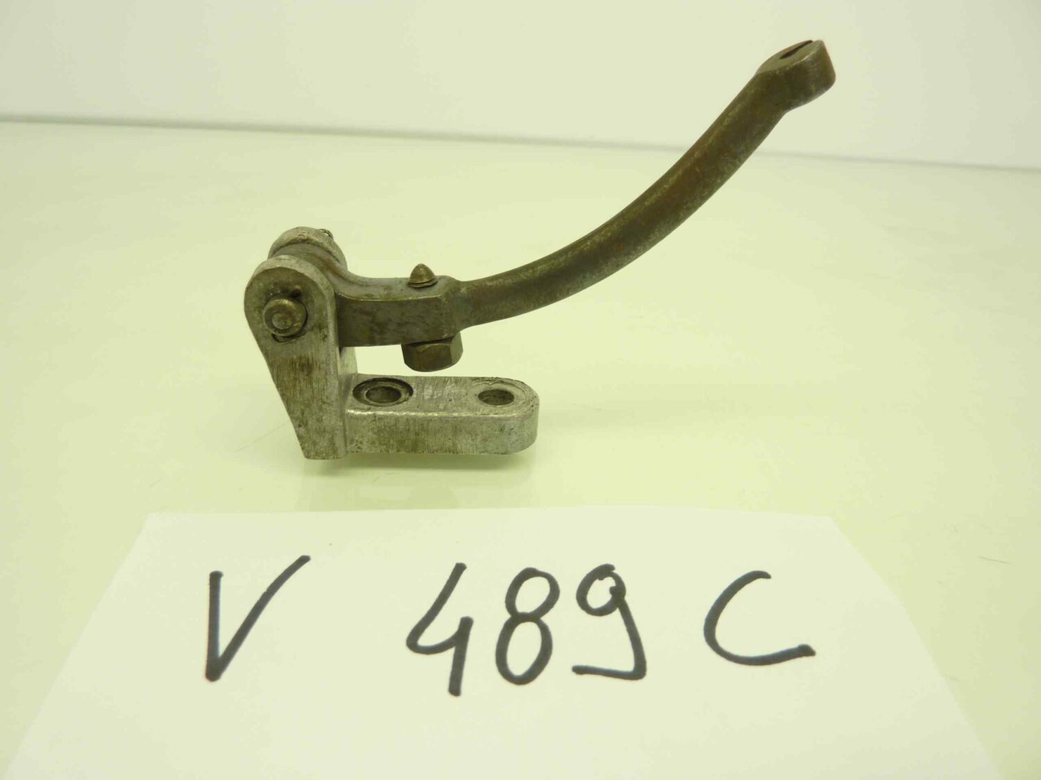 Supporto staffa leva asta frizione motore moto ciclomotore epoca - immagine 3