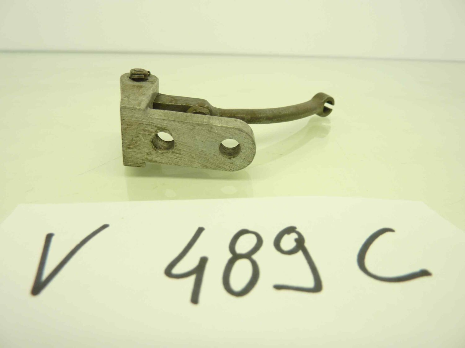Supporto staffa leva asta frizione motore moto ciclomotore epoca - immagine 4