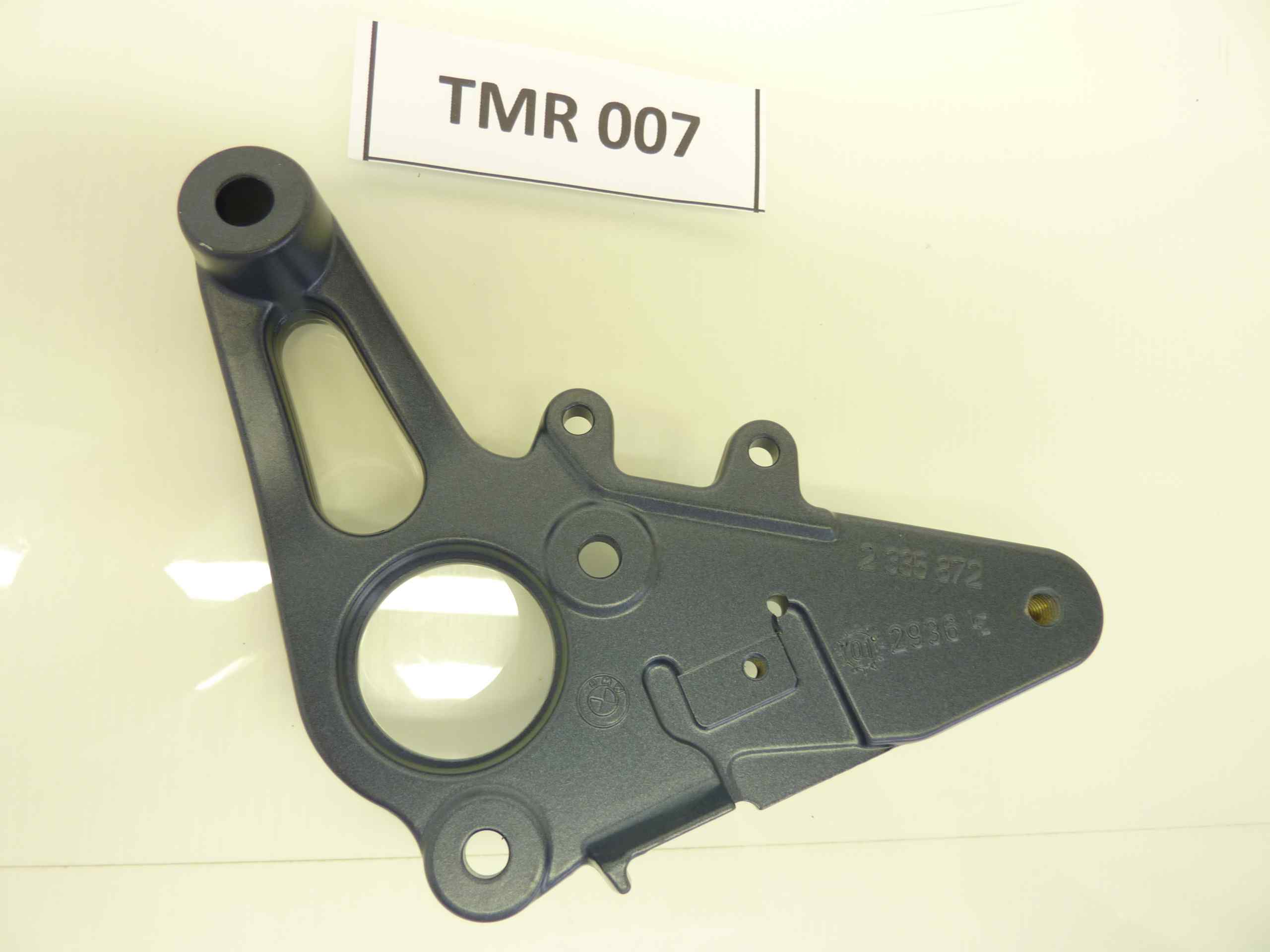 BMW R 1150 R piastra porta pedana anteriore Rockster destro nuovo fondo di magazzino cod 2335872 - immagine 2