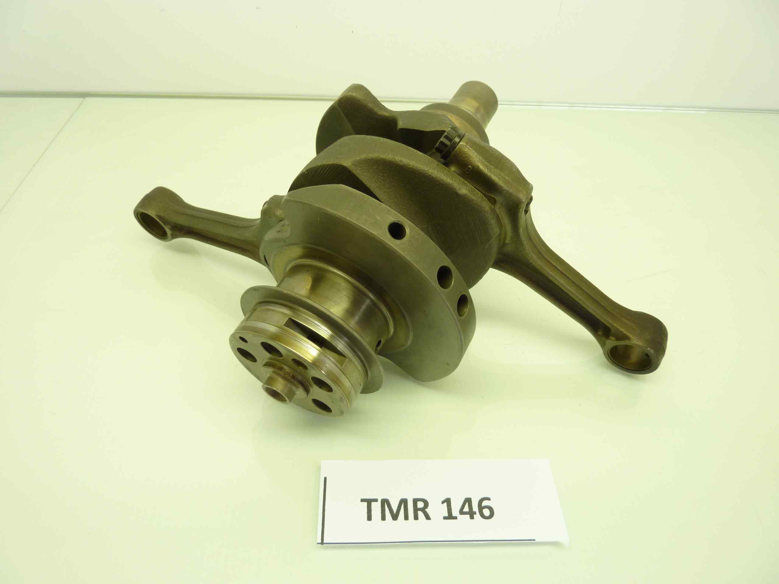 BMW R1150 R 2003 albero motore completo di bielle, cod albero 7655878 42CR, bielle tre punti rossi