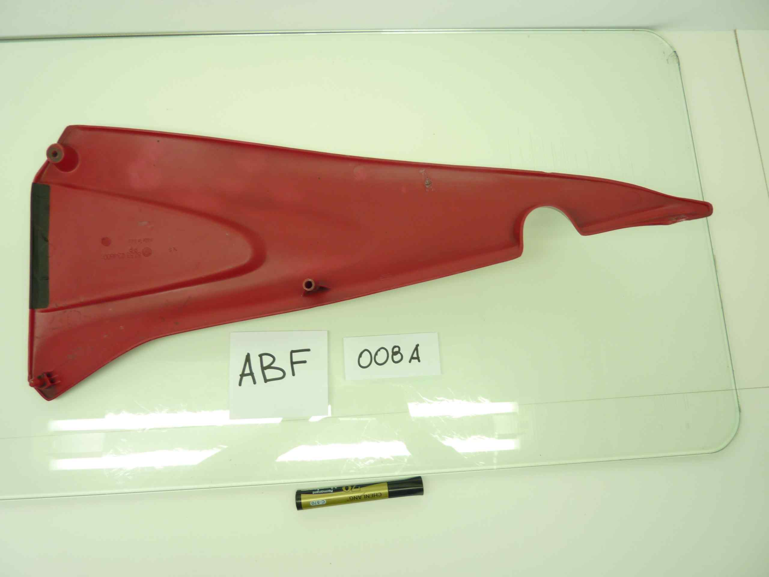 BMW F 650 mono fiancata fiancatina sinistra posteriore cod 52532346003 rosso - immagine 3