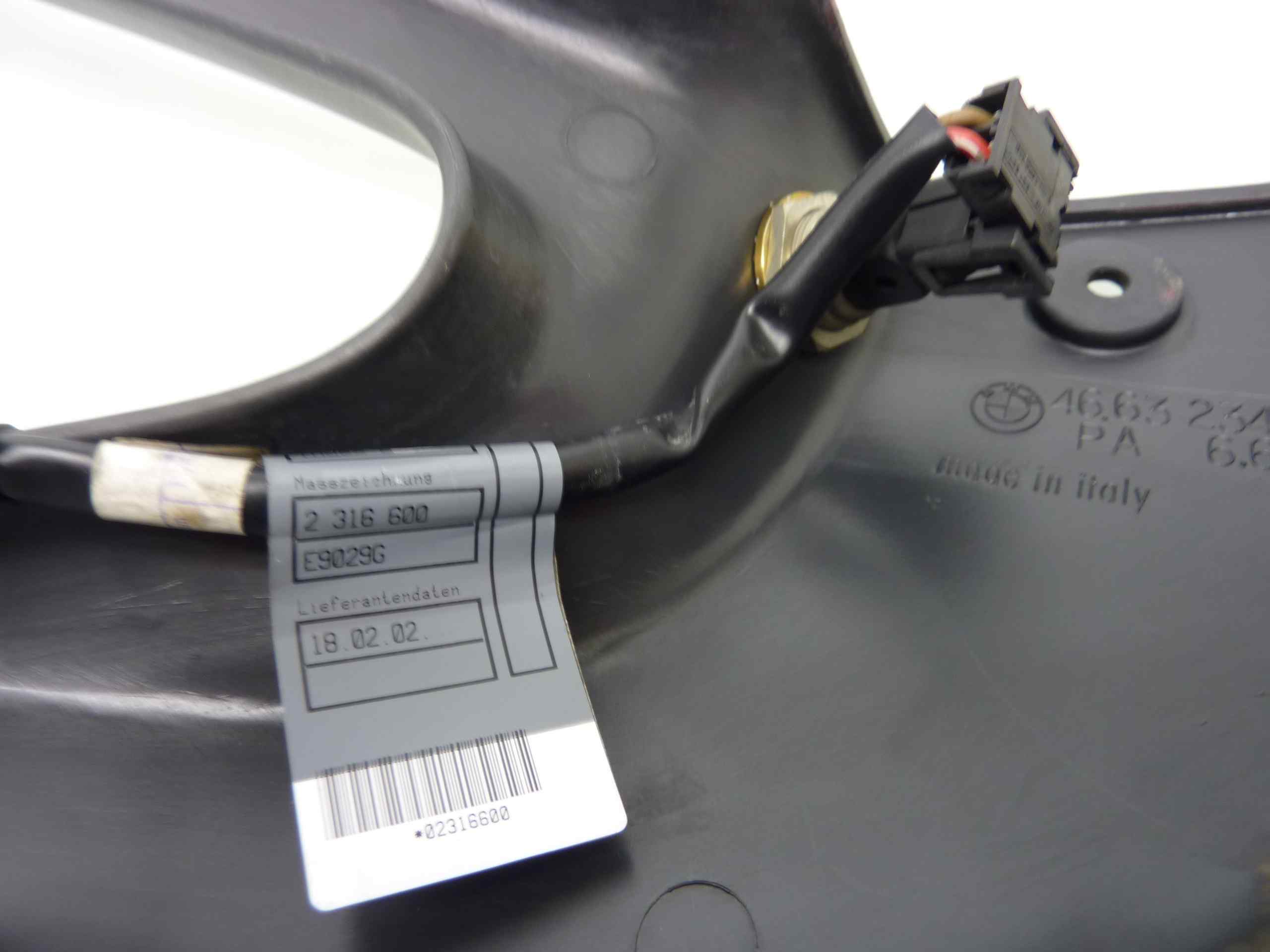 BMW F 650 '95 '97 carena fiancatina plastica anteriore sinistra con modifica presa mantenitore di carica - immagine 4
