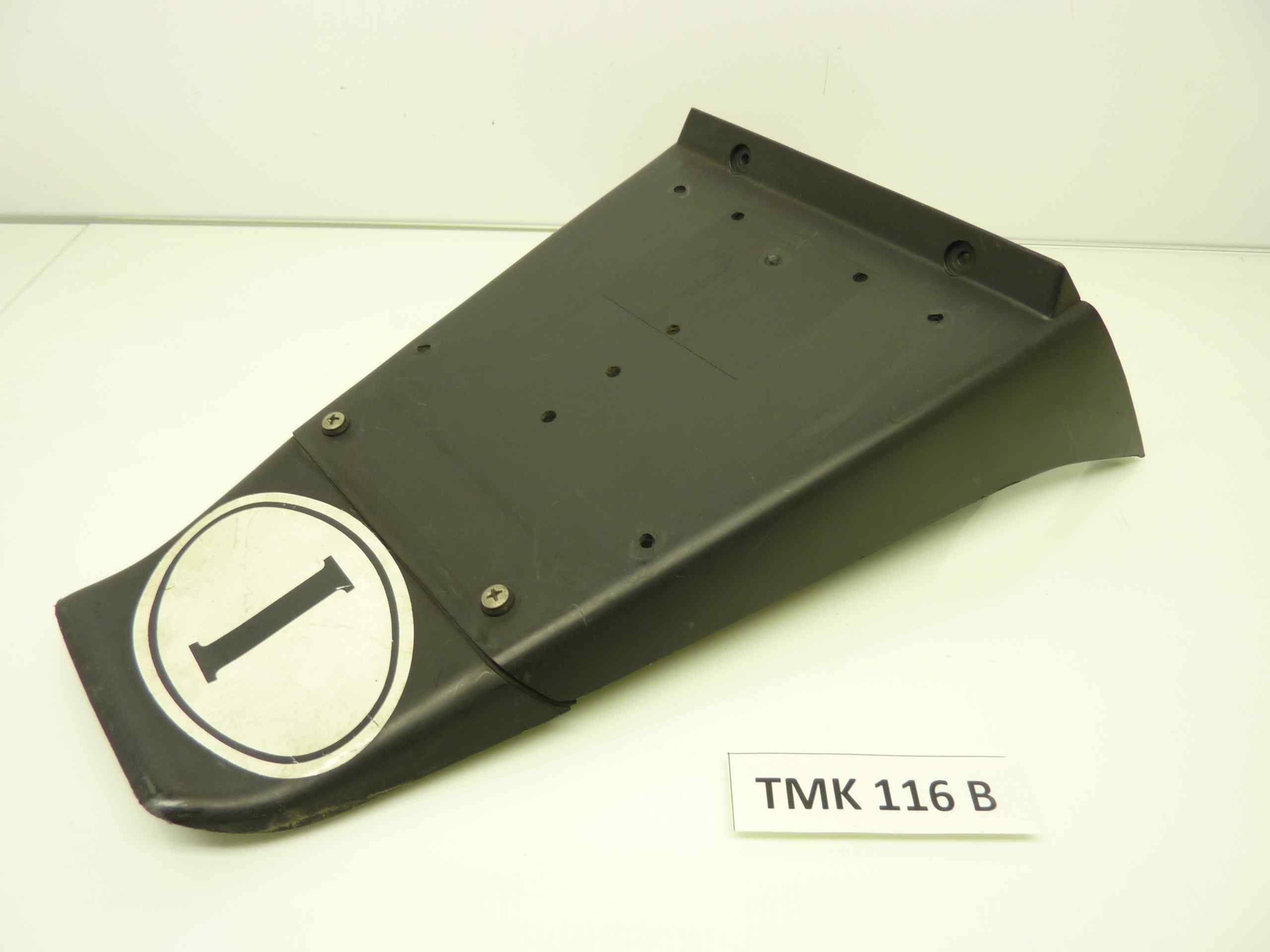 BMW K tutti modelli 84-96 parafango porta targa cod 46621450472 con paraspruzzi cod 2308544