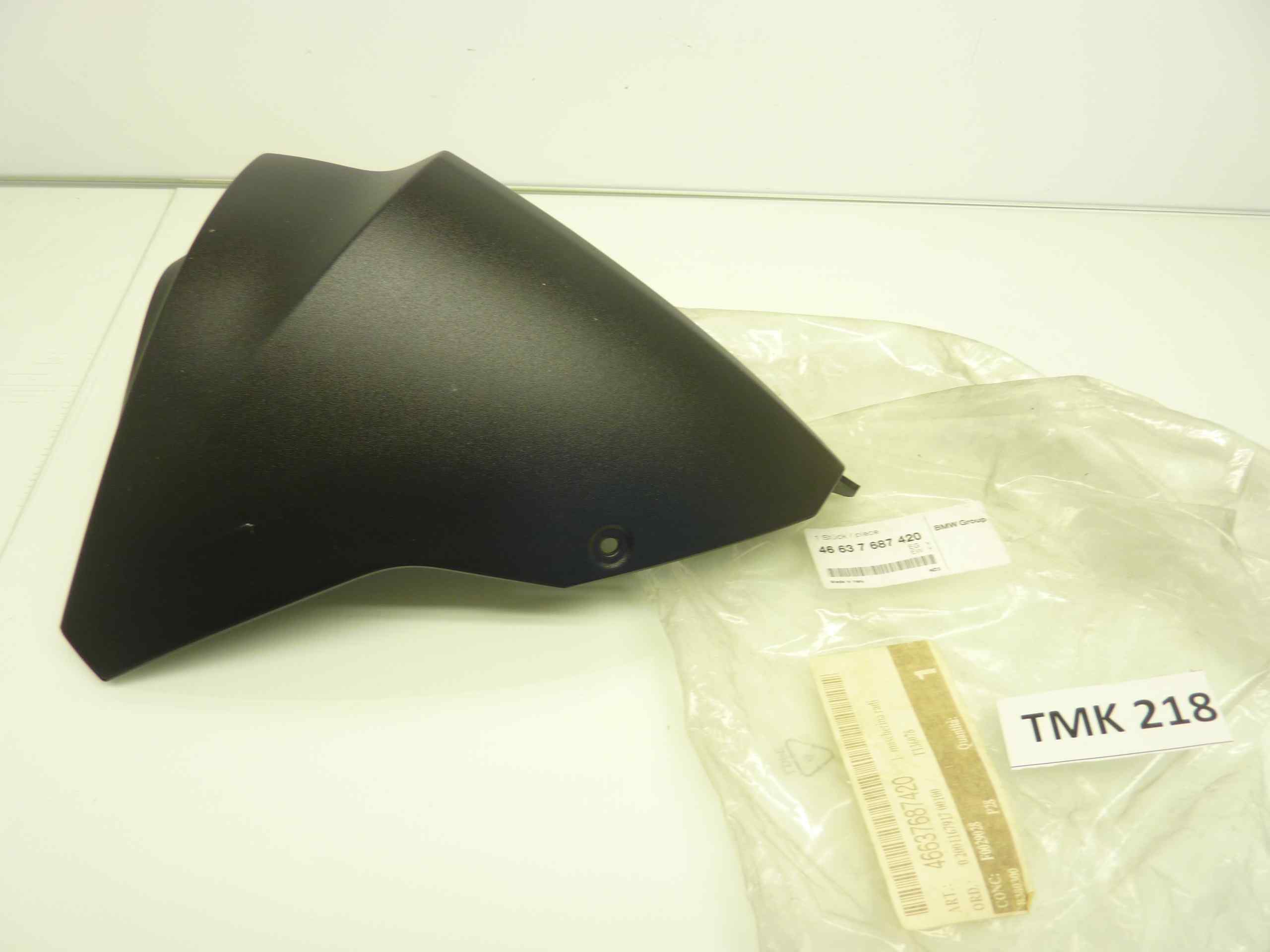 BMW K 1200 1300 copertura radiatore destro plastica cod 46637687420 nuovo fondo di magazzino - immagine 3