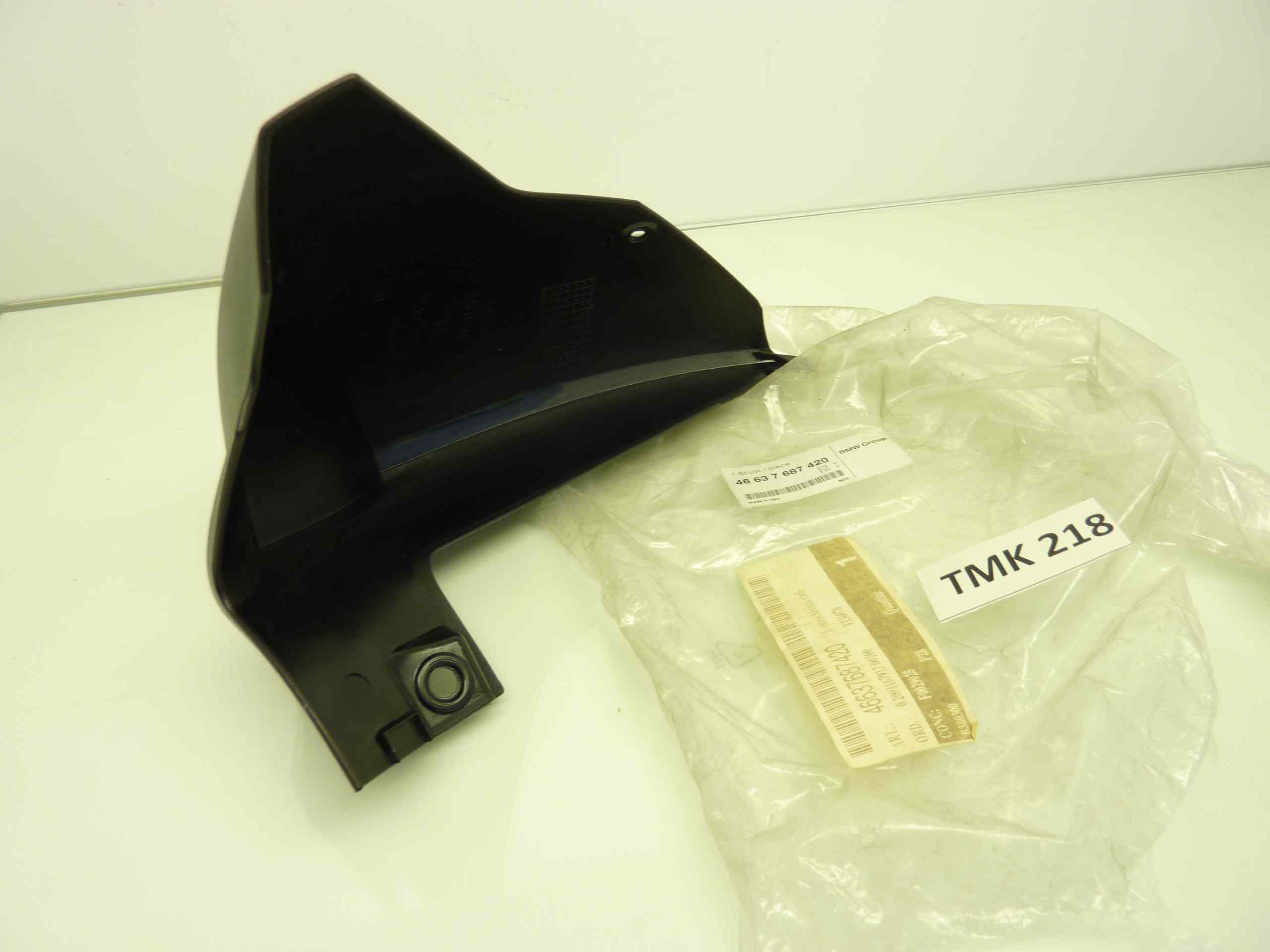 BMW K 1200 1300 copertura radiatore destro plastica cod 46637687420 nuovo fondo di magazzino - immagine 4