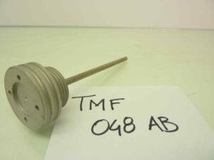 BMW F 650 carburatori tappo livello olio alluminio artigianale nuovo con chiave