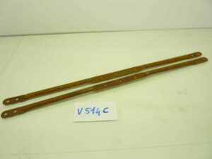 coppia staffe aste steli parafango moto ciclomotore epoca nuove da verniciare
