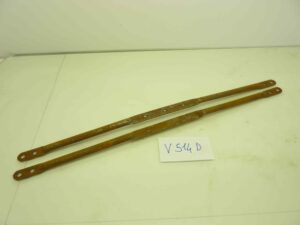 coppia staffe aste steli parafango moto ciclomotore epoca nuove da verniciare