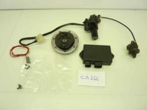KAWASAKI NINJA ZX6R 98 99 kit blocchetto accensione serratura sottosella centralina centralina 21119-1513 J4T09071 9304 con chiave