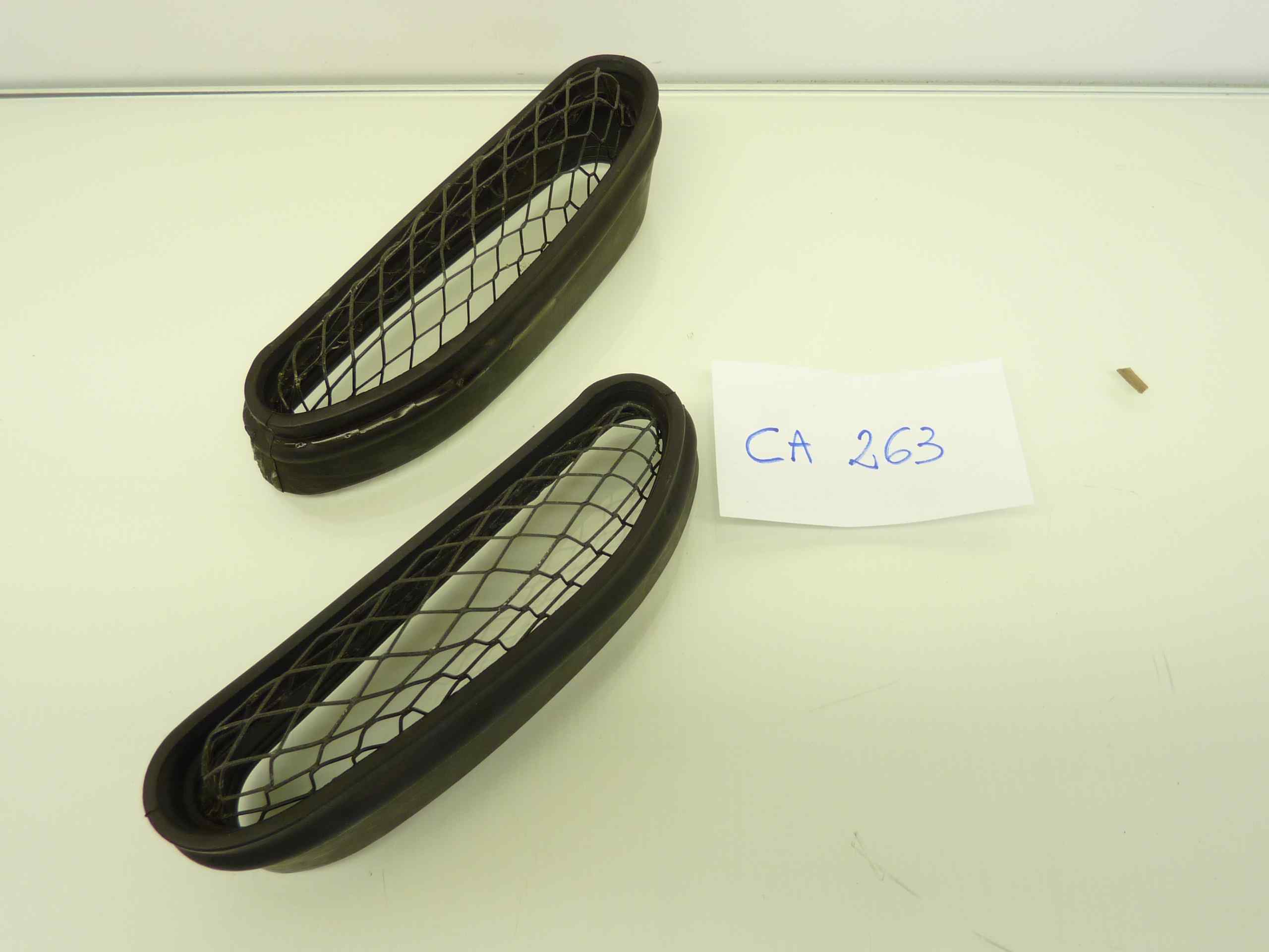KAWASAKI NINJA ZX6R 98 99 griglie aria carena anteriore cupolino - immagine 3