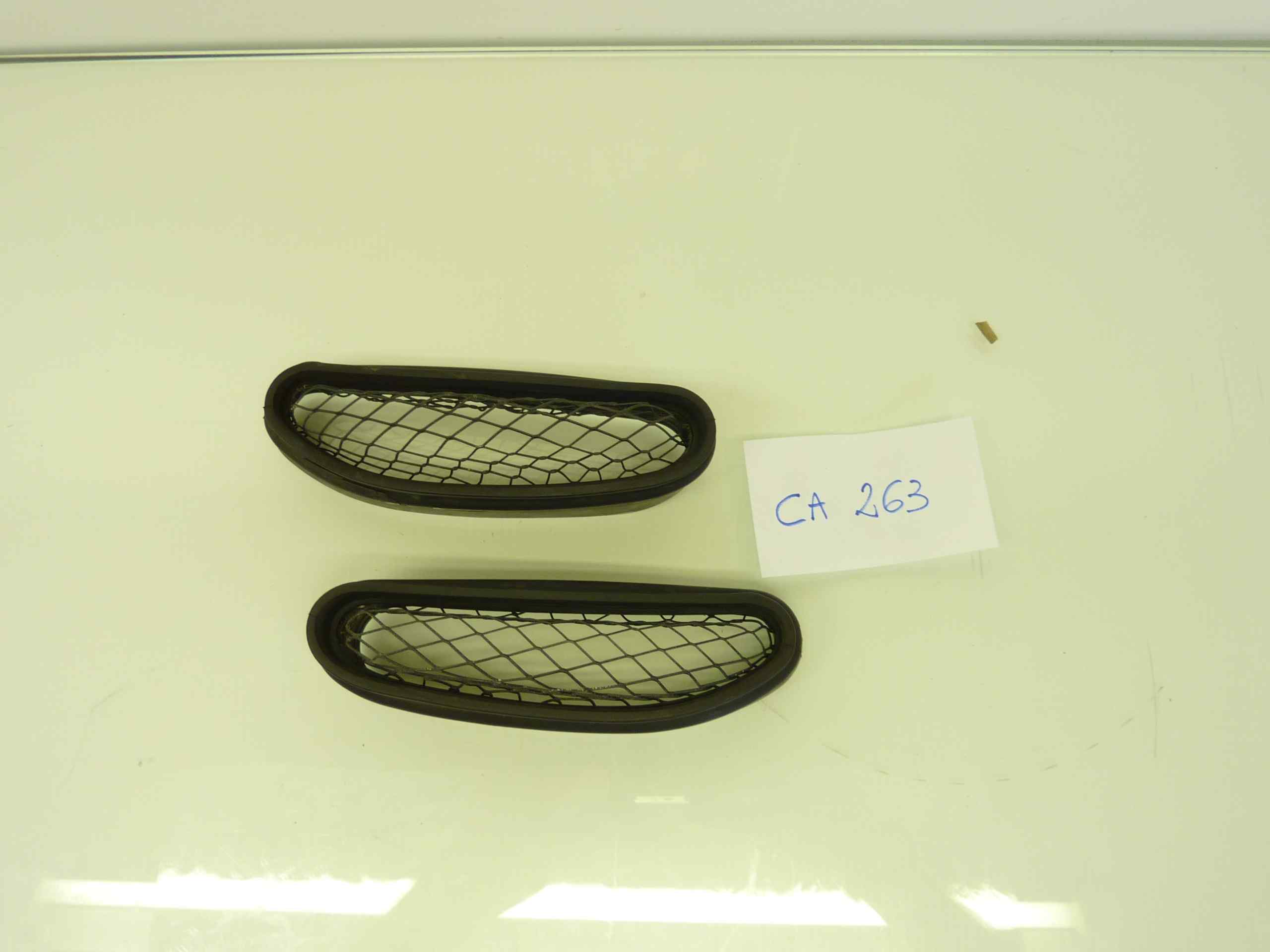 KAWASAKI NINJA ZX6R 98 99 griglie aria carena anteriore cupolino - immagine 5