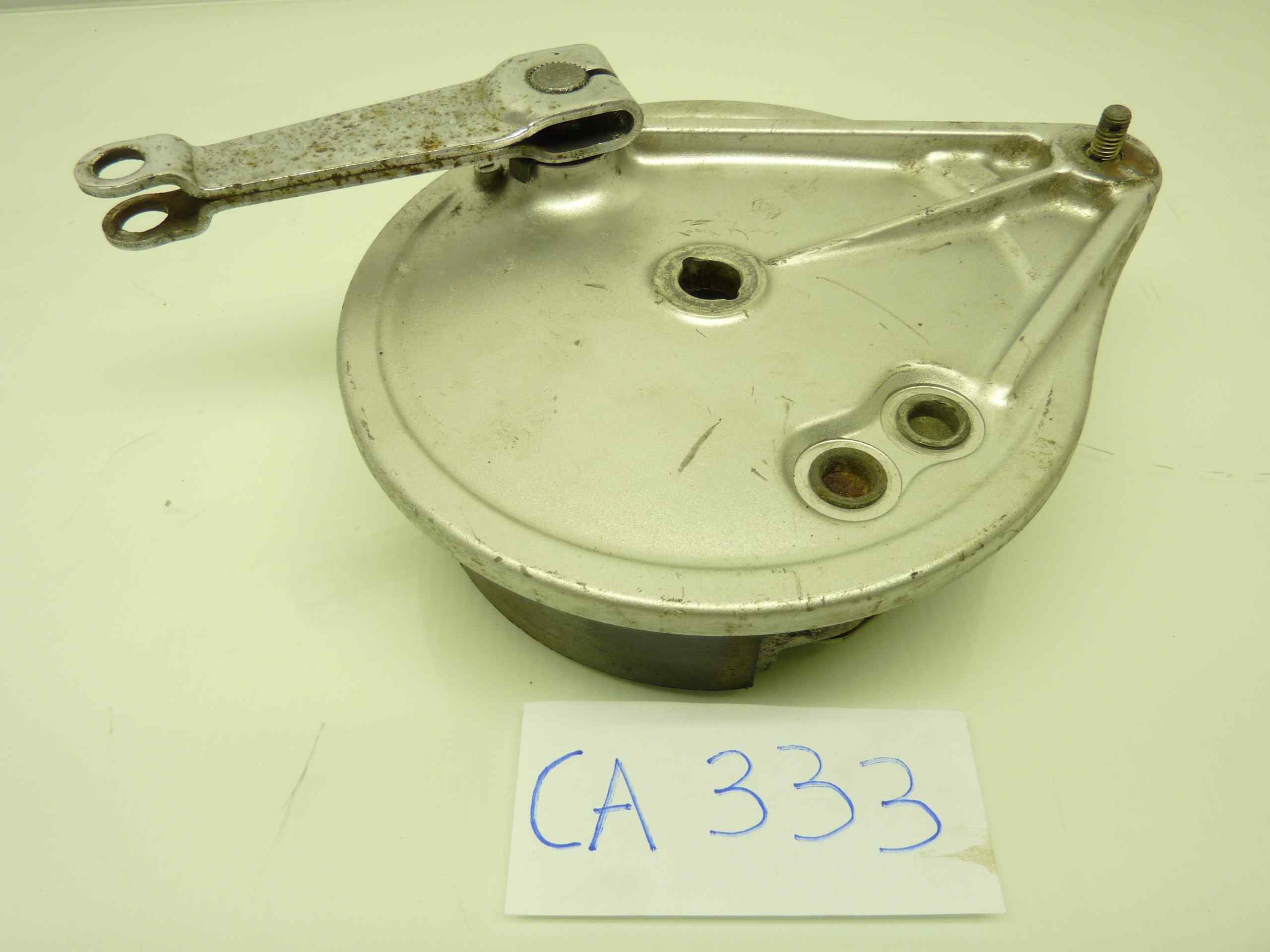 Honda CX 500 tamburo piatto porta ceppi posteriore completo