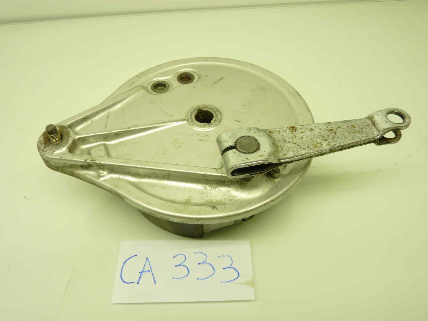 Honda CX 500 tamburo piatto porta ceppi posteriore completo - immagine 2