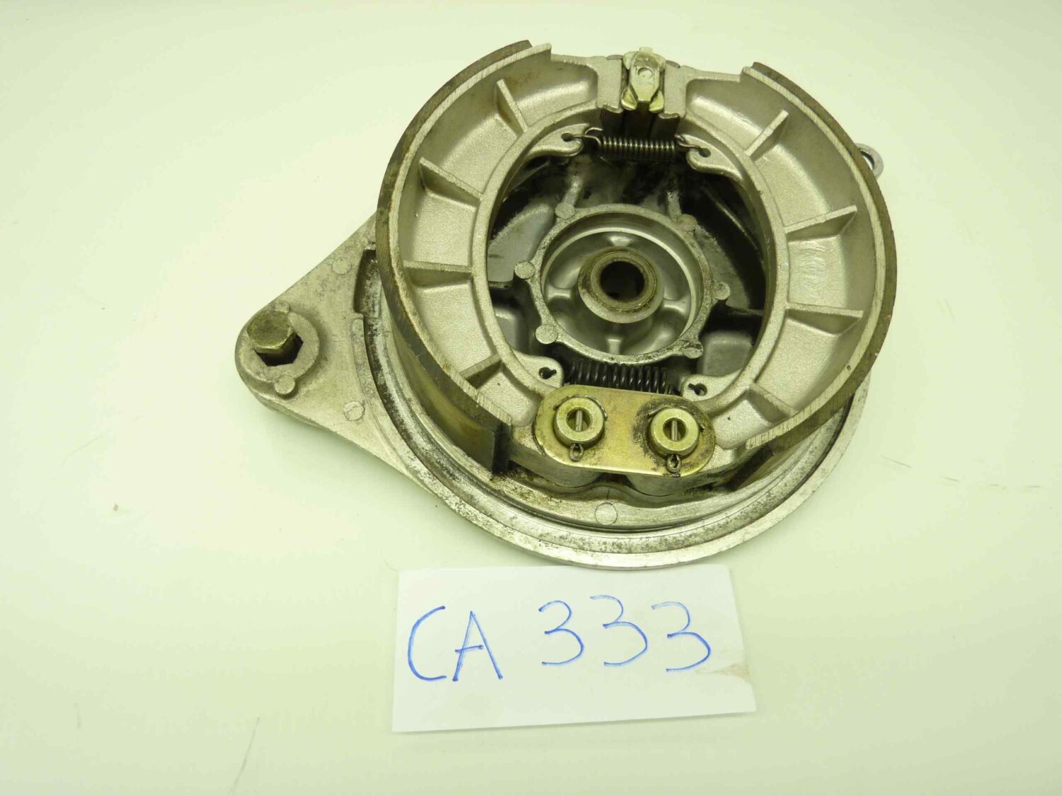 Honda CX 500 tamburo piatto porta ceppi posteriore completo - immagine 3