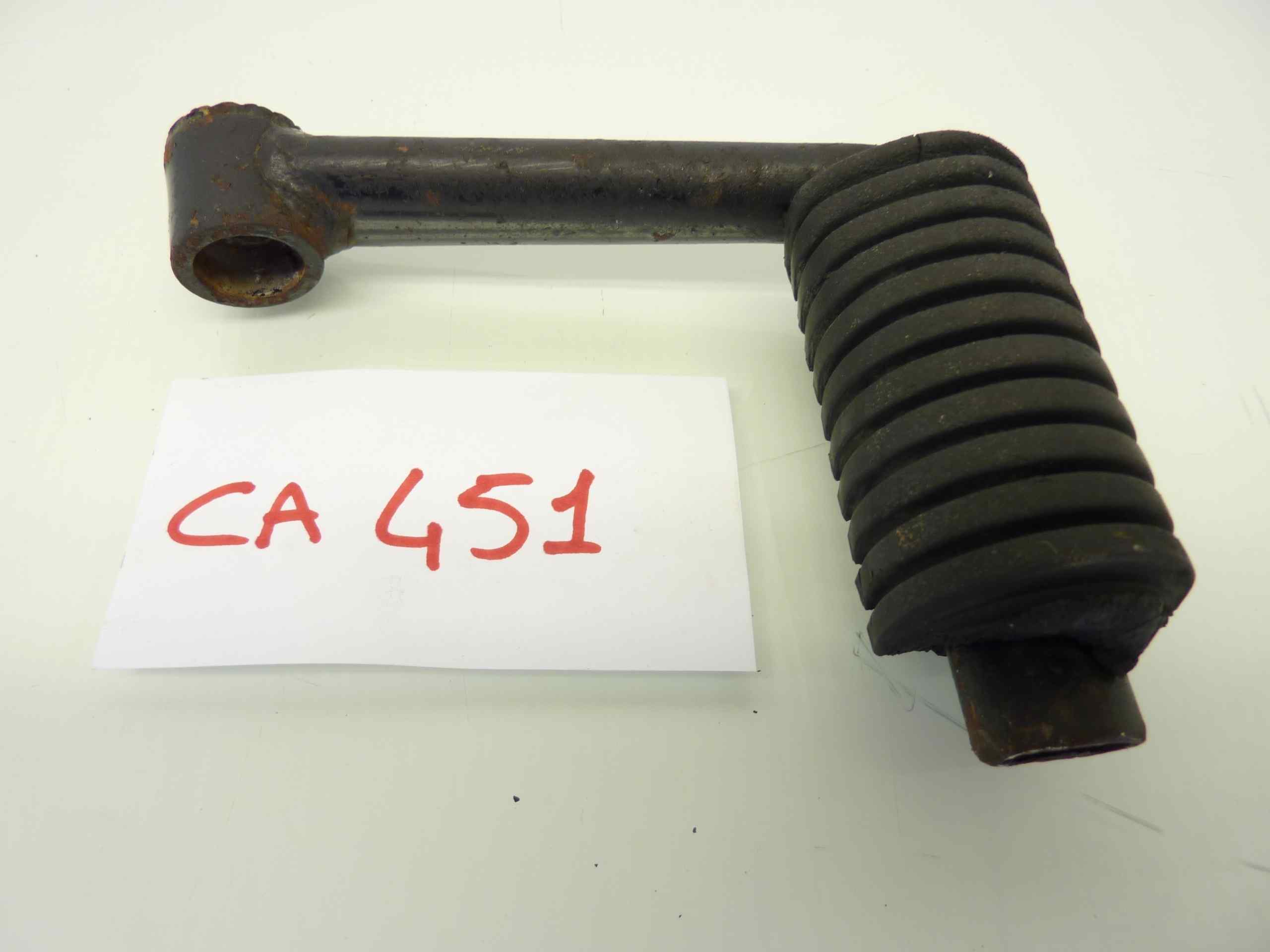 Moto Morini 125 H 76 poggiapiedi destra - immagine 3