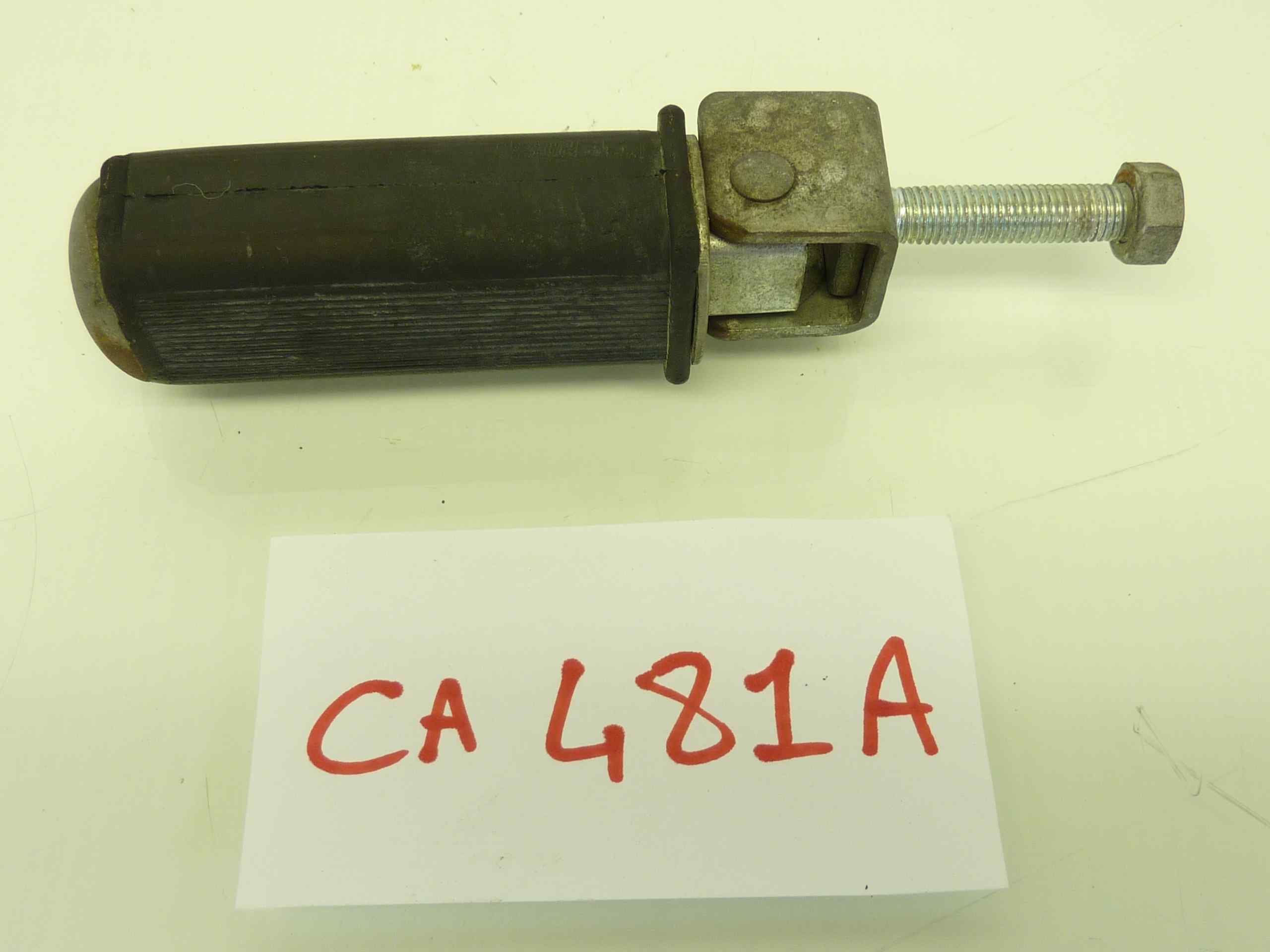 Moto Morini 125 H 76 77 pedalino poggiapiedi posteriore - immagine 2