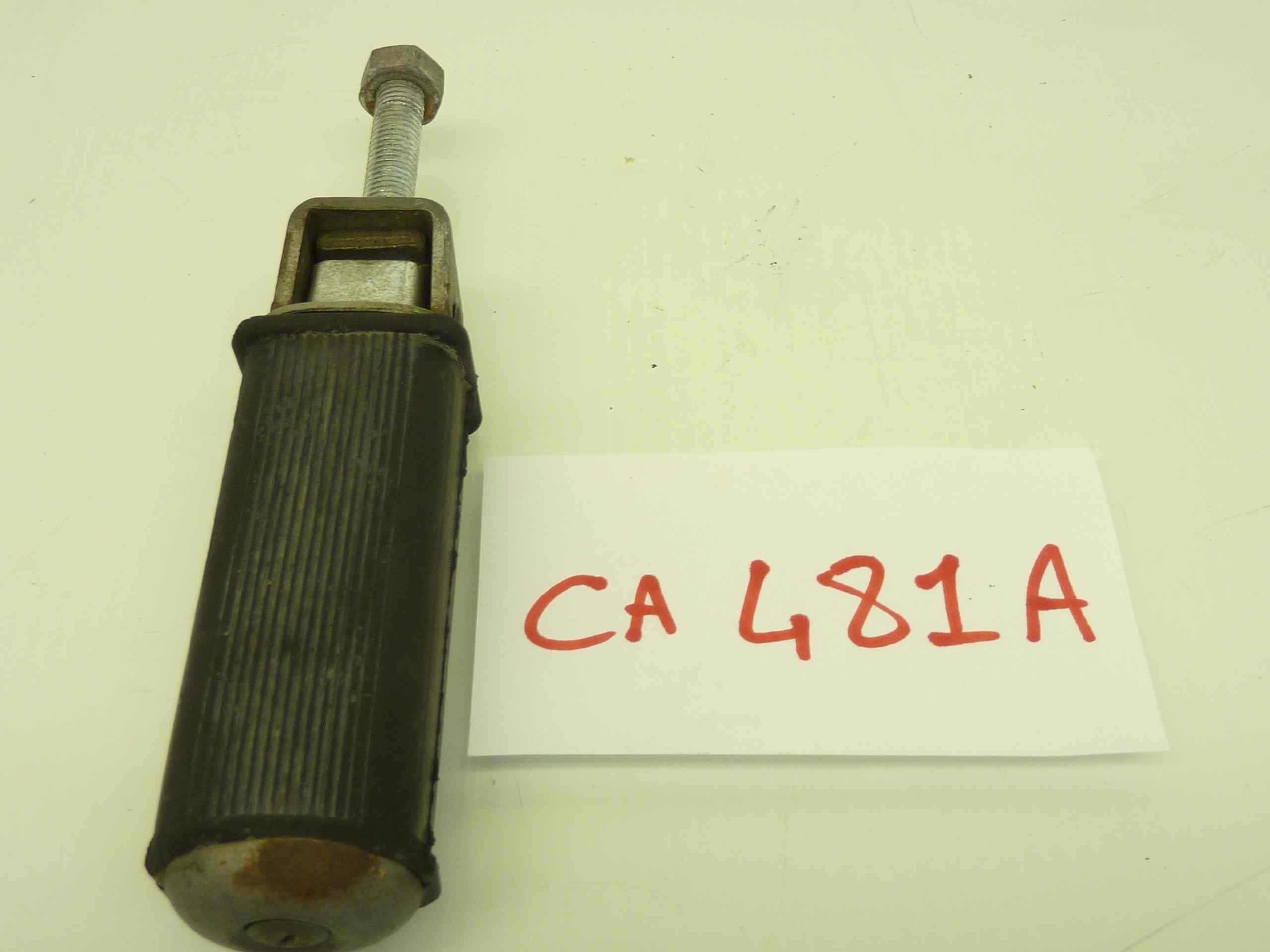 Moto Morini 125 H 76 77 pedalino poggiapiedi posteriore - immagine 3