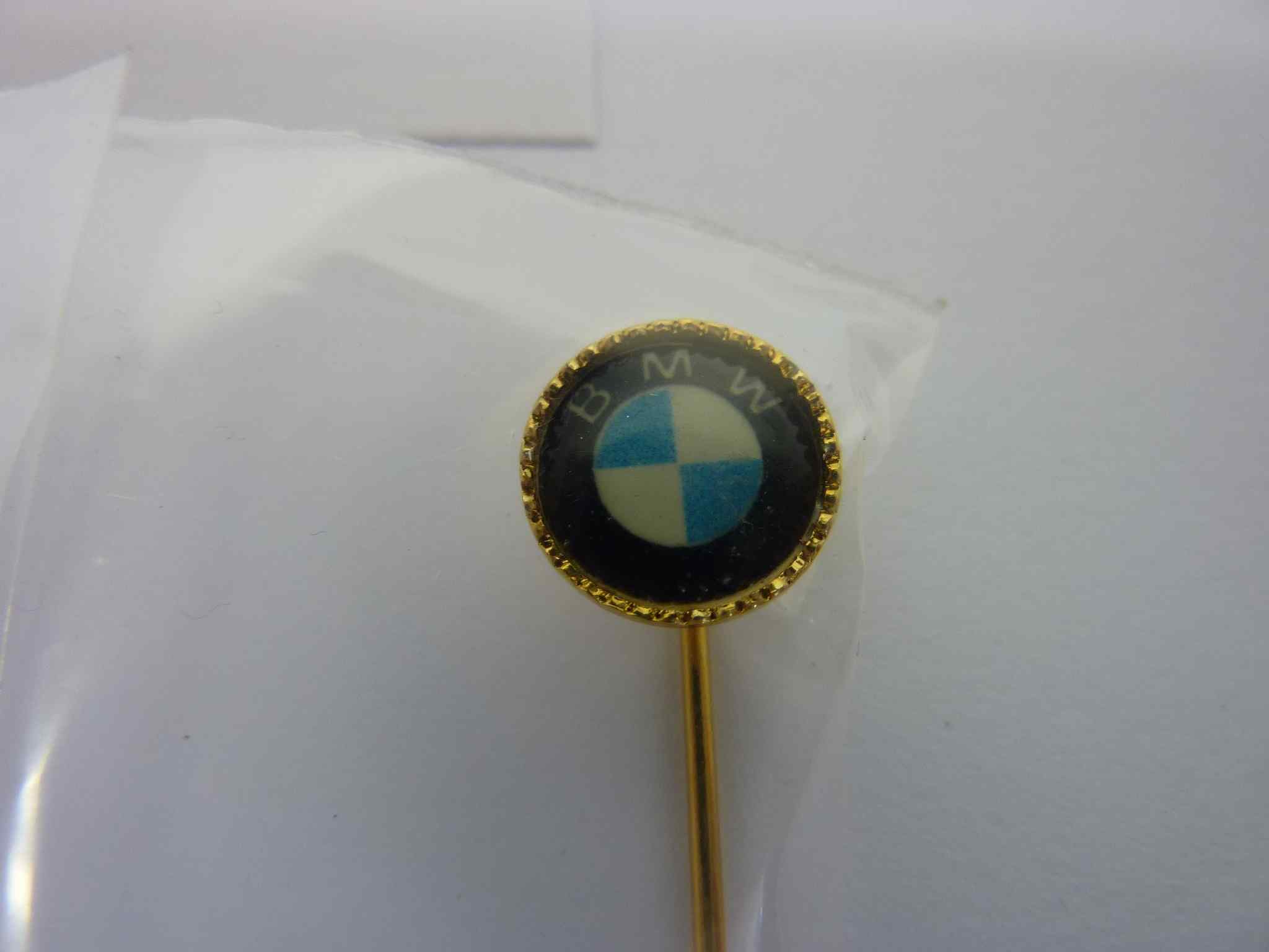 spillonne spilla fermacravatta originale BMW nuovo - immagine 3