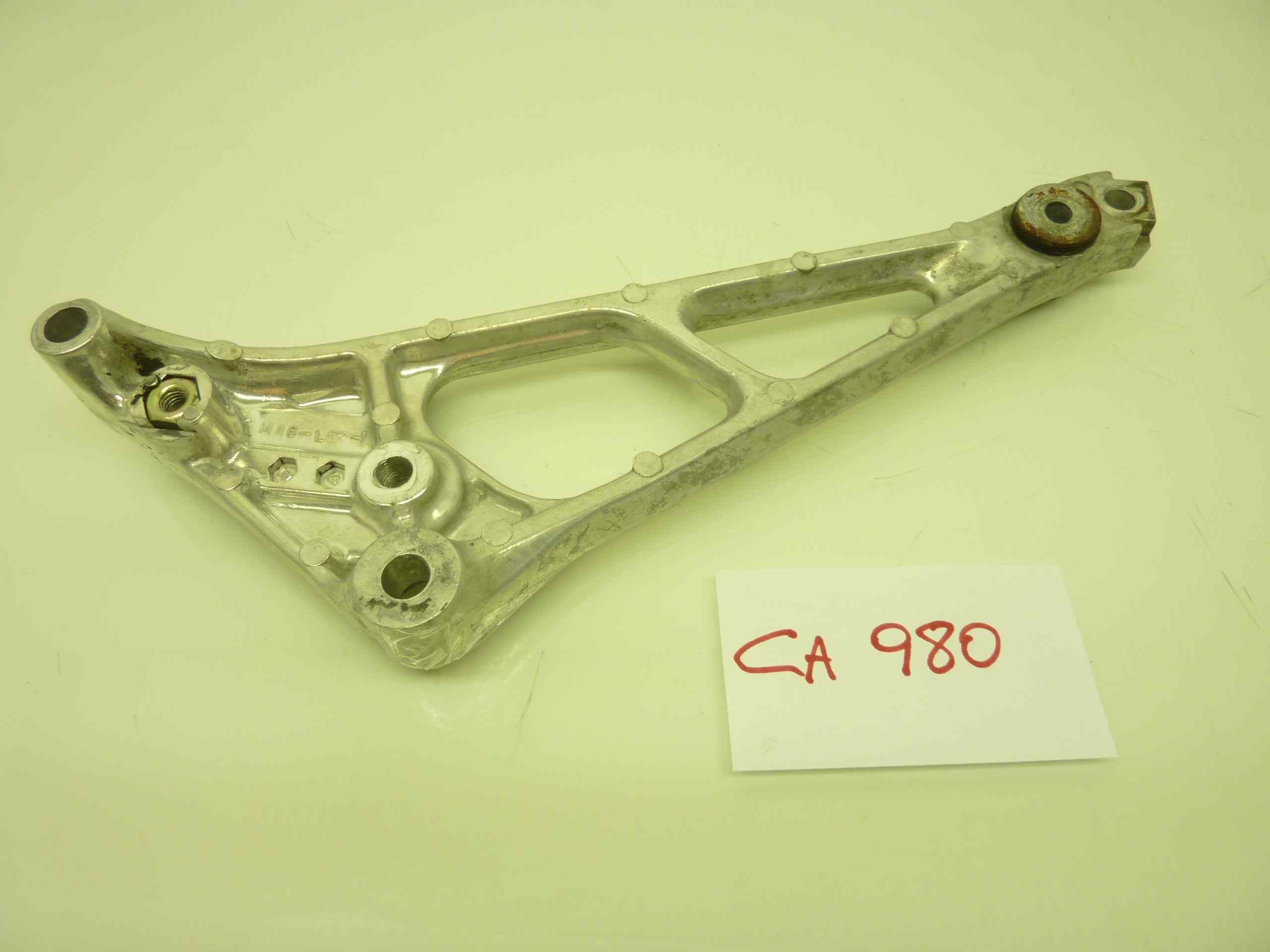 HONDA CBX 550 F F2 82-86 staffa pedalini poggiapiedi sinistra MA6-L - immagine 4