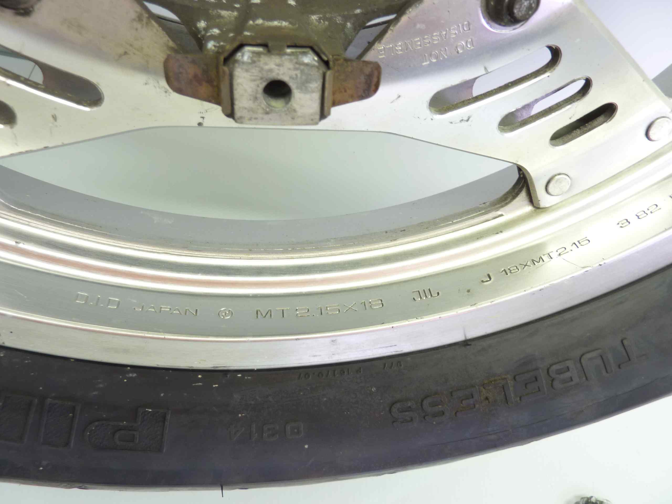 HONDA CBX 550 F F2 82-86 ruota cerchio posteriore - immagine 5