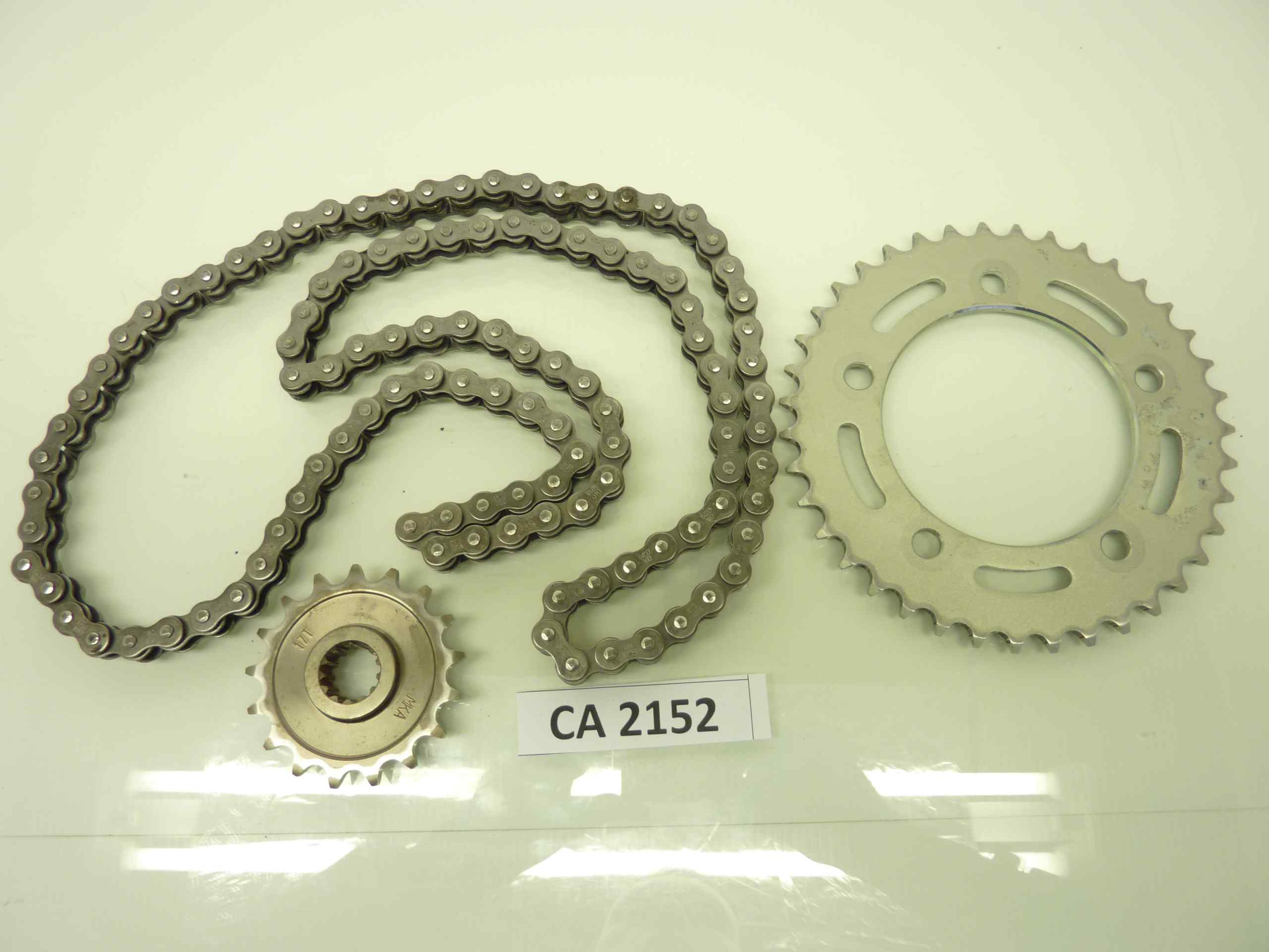 HONDA NC 750 S DCT kit corona pignone catena come nuovi - immagine 2