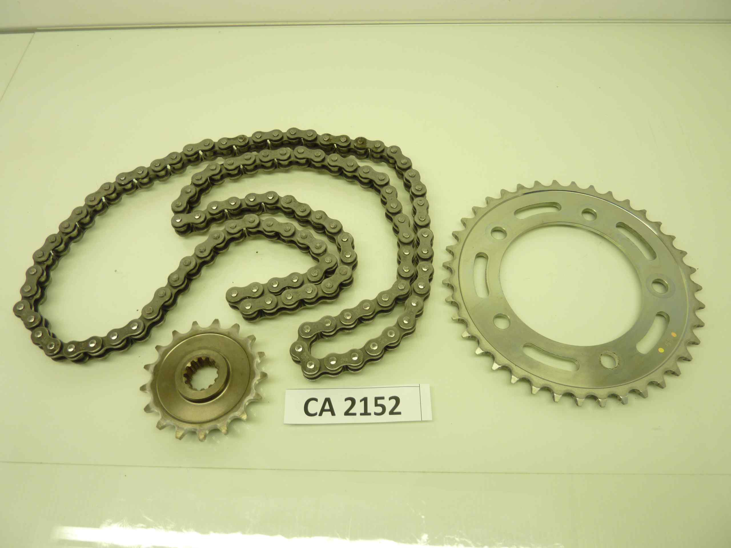 HONDA NC 750 S DCT kit corona pignone catena come nuovi - immagine 3