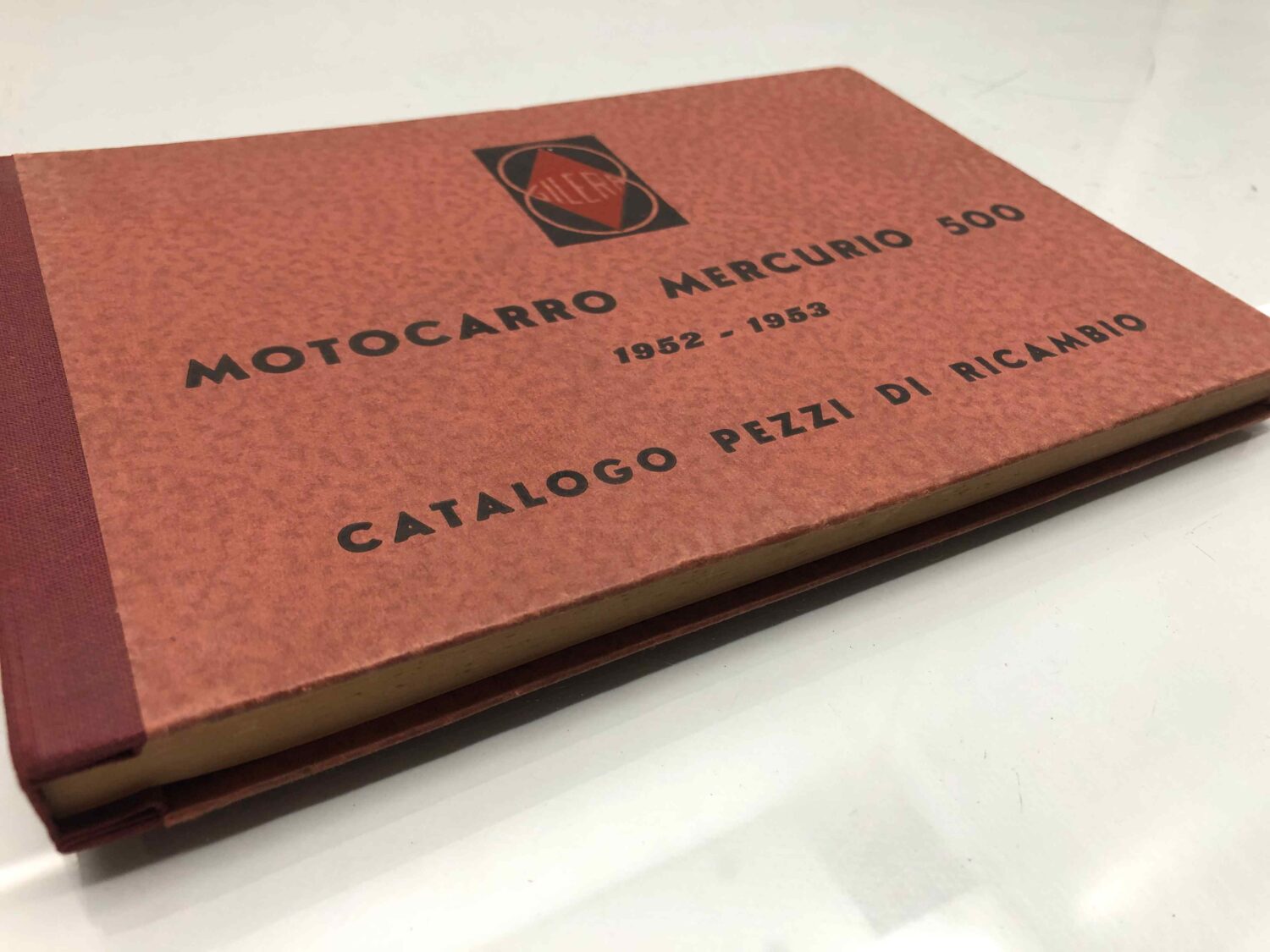Catalogo pezzi di ricambio GILERA MOTOCARRO MERCURIO originale come nuovo - immagine 2