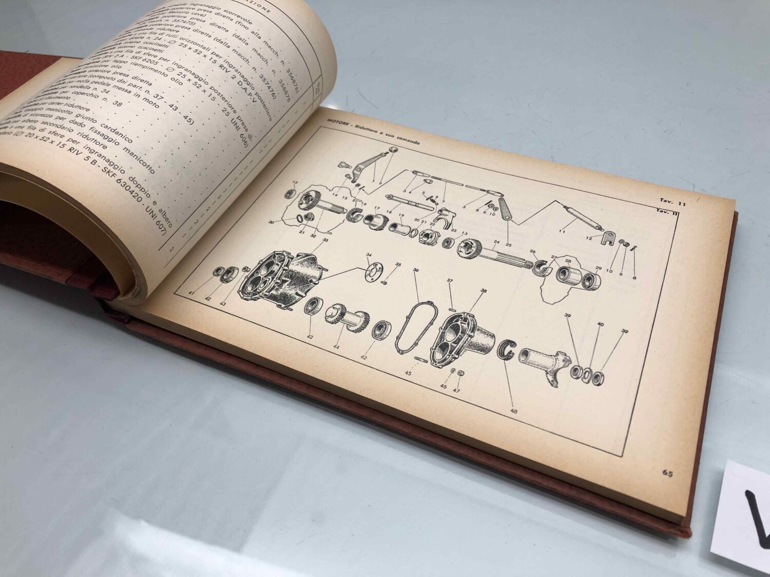 Catalogo pezzi di ricambio GILERA MOTOCARRO MERCURIO originale come nuovo - immagine 4