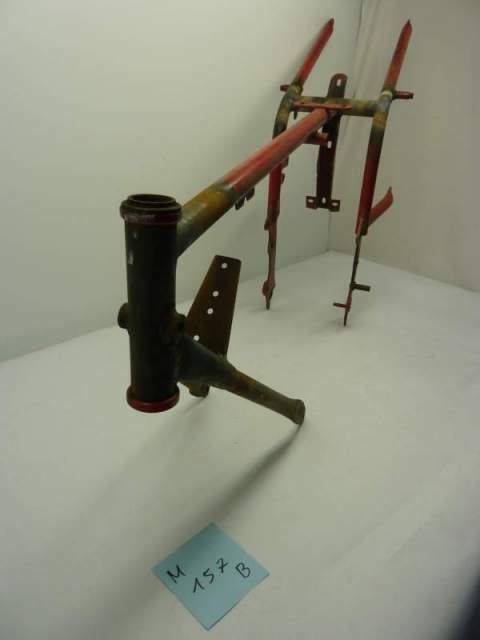 GILERA 175 EXTRA PRIMA SERIE telaio usato dritto da riverniciare - immagine 7