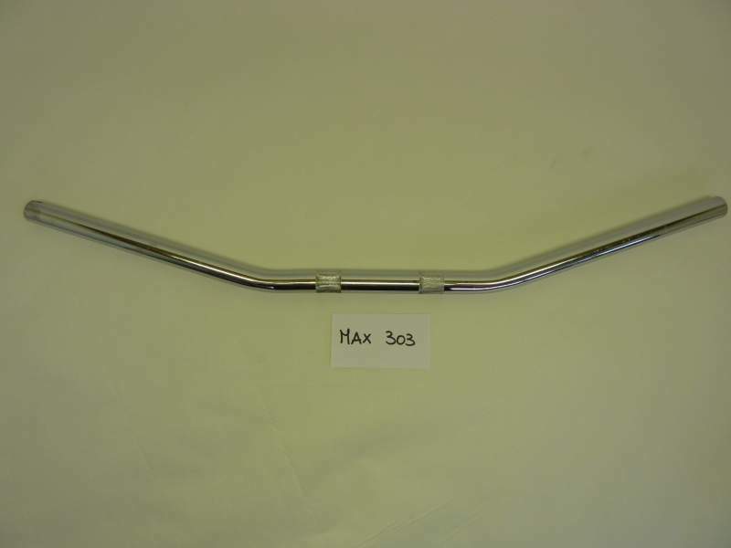 Manubrio moto diam 22 cromato cafe racer Special tipo dritto sciabola - immagine 7
