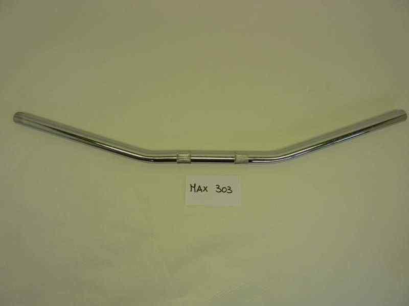 Manubrio moto diam 22 cromato cafe racer Special tipo dritto sciabola - immagine 8