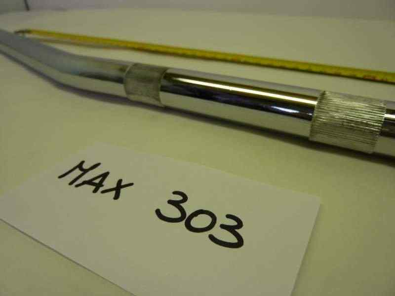 Manubrio moto diam 22 cromato cafe racer Special tipo dritto sciabola - immagine 10