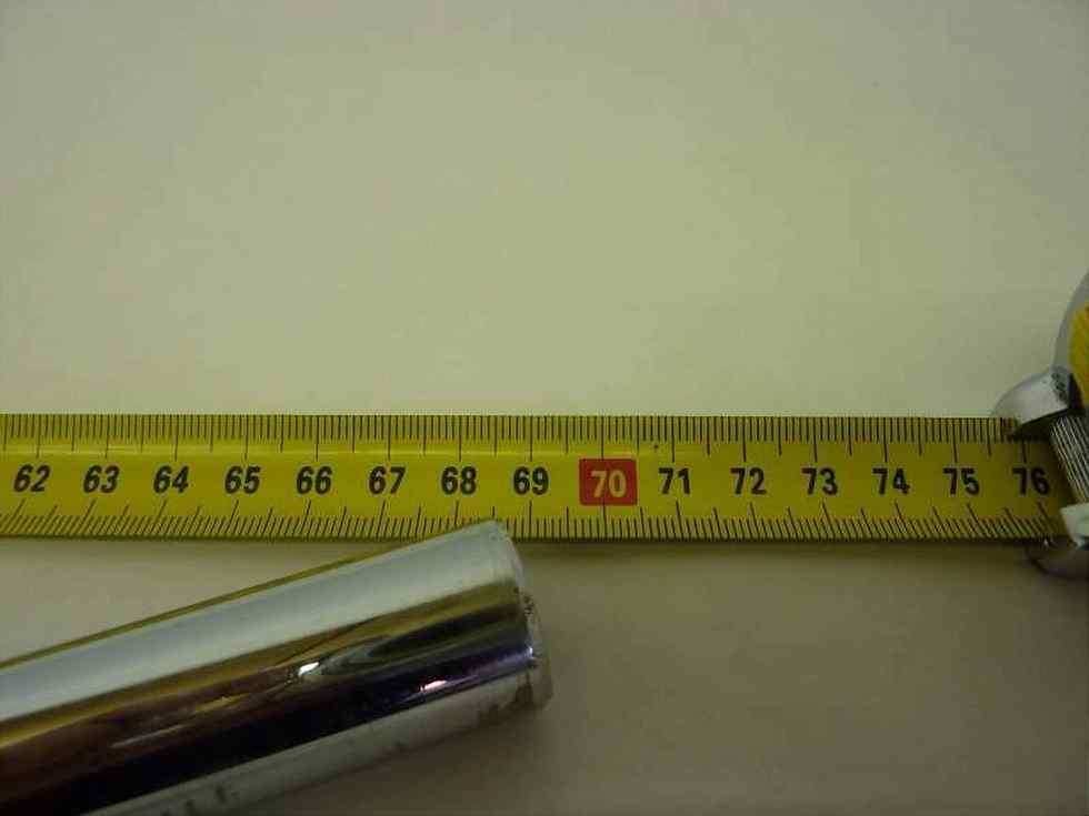 Manubrio moto diam 22 cromato cafe racer Special tipo dritto sciabola - immagine 16
