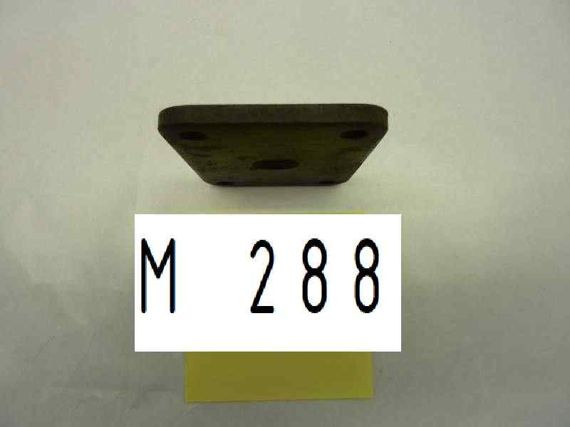 GILERA MOTOCARRO piastra fissaggio cavallotto balestra - immagine 2