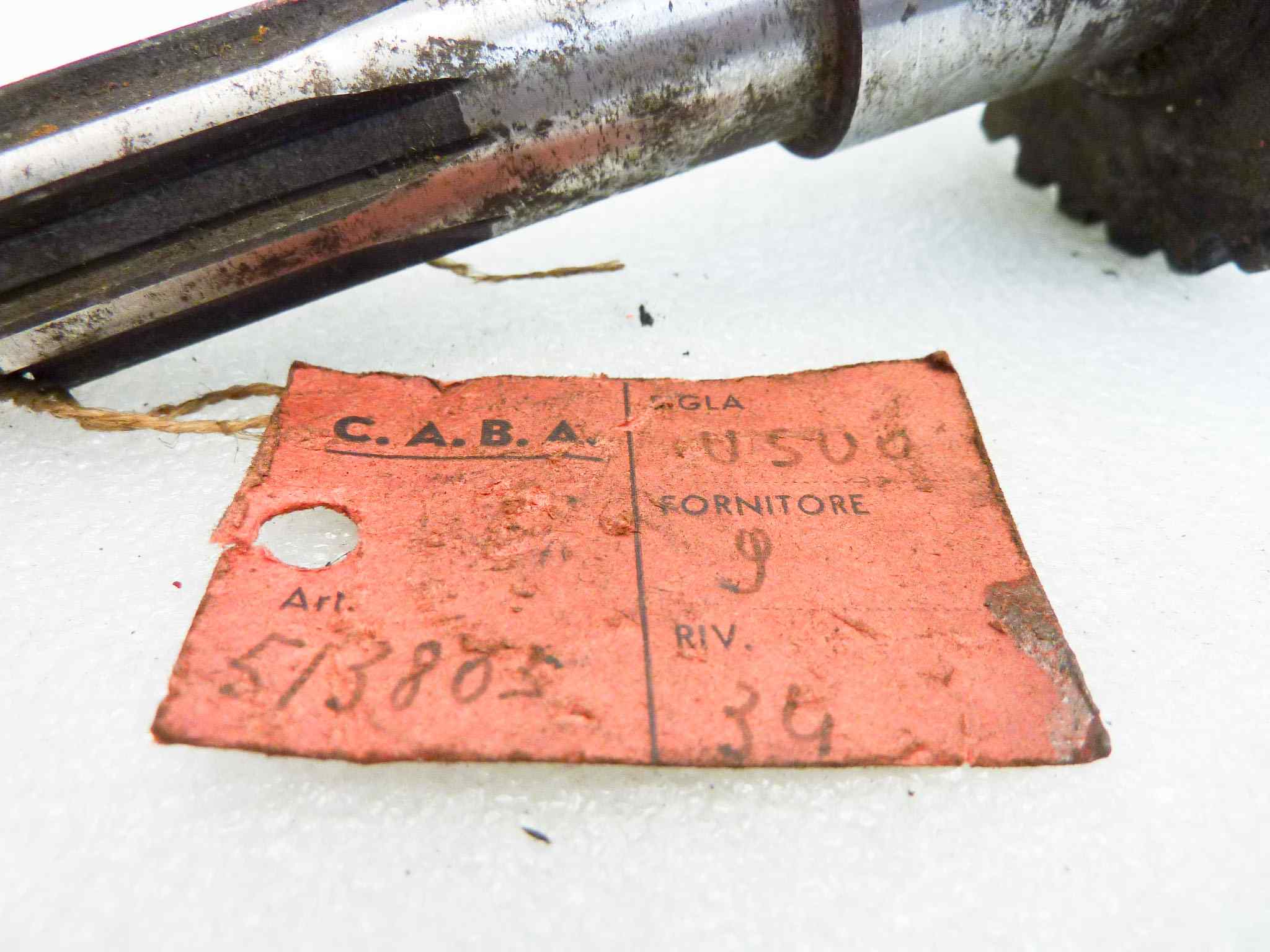 Ingranaggio presa direta Guzzi Ercolino completo di boccola cod 26144 nuovo fondo di magazzino - immagine 3
