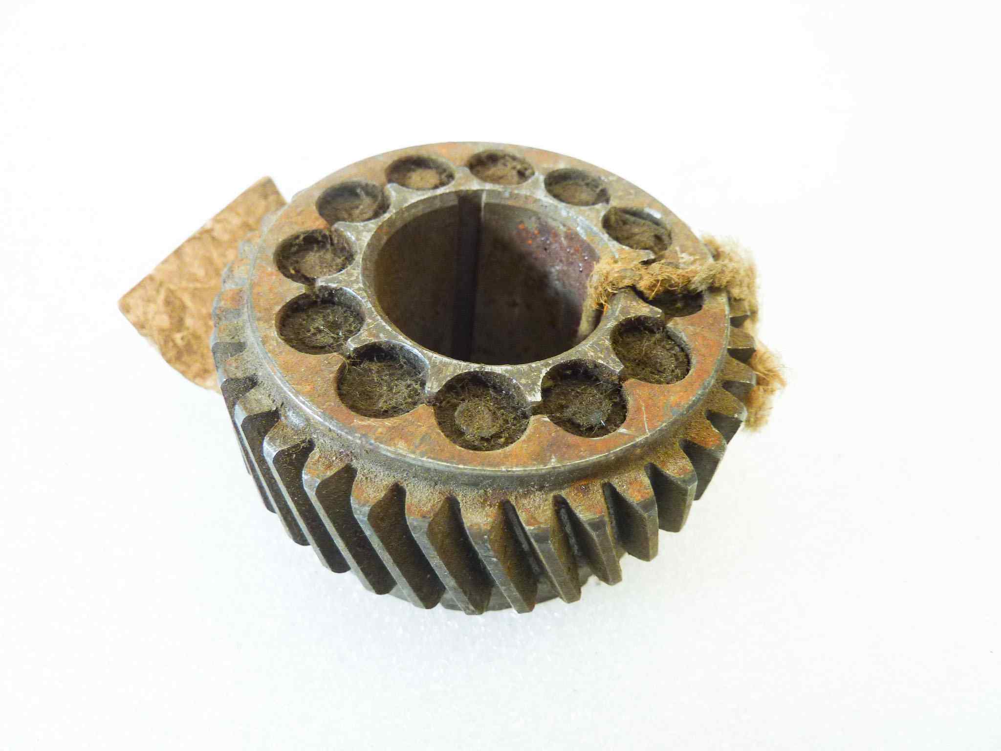 Ingranaggio pignone elastico su albero motore Guzzi Zigolo 110 35 denti nuovo fondo di magazzino - immagine 4