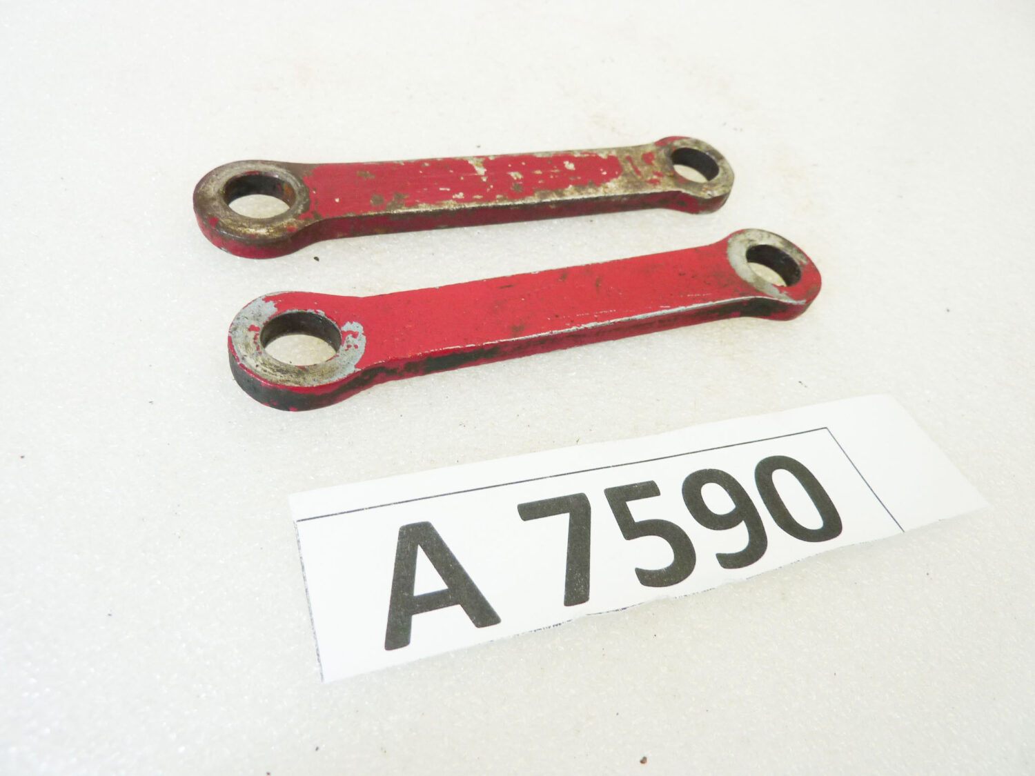 Coppia biscottini superiori Guzzi Cardellino interasse 90 mm