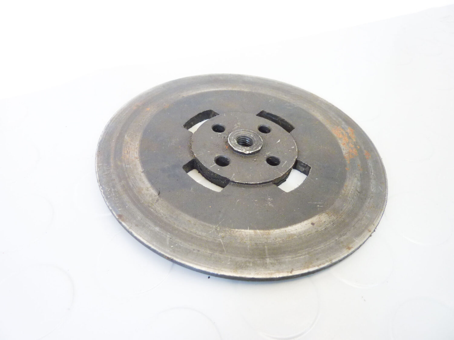 Ingranaggi trasmissione Guzzi Airone 250 completi - piattello spingidisco disco frizione tacche esterne - discho tacche interne - pignone motore codm2122 m2118 m2119 m2561 bis 2560 - immagine 15